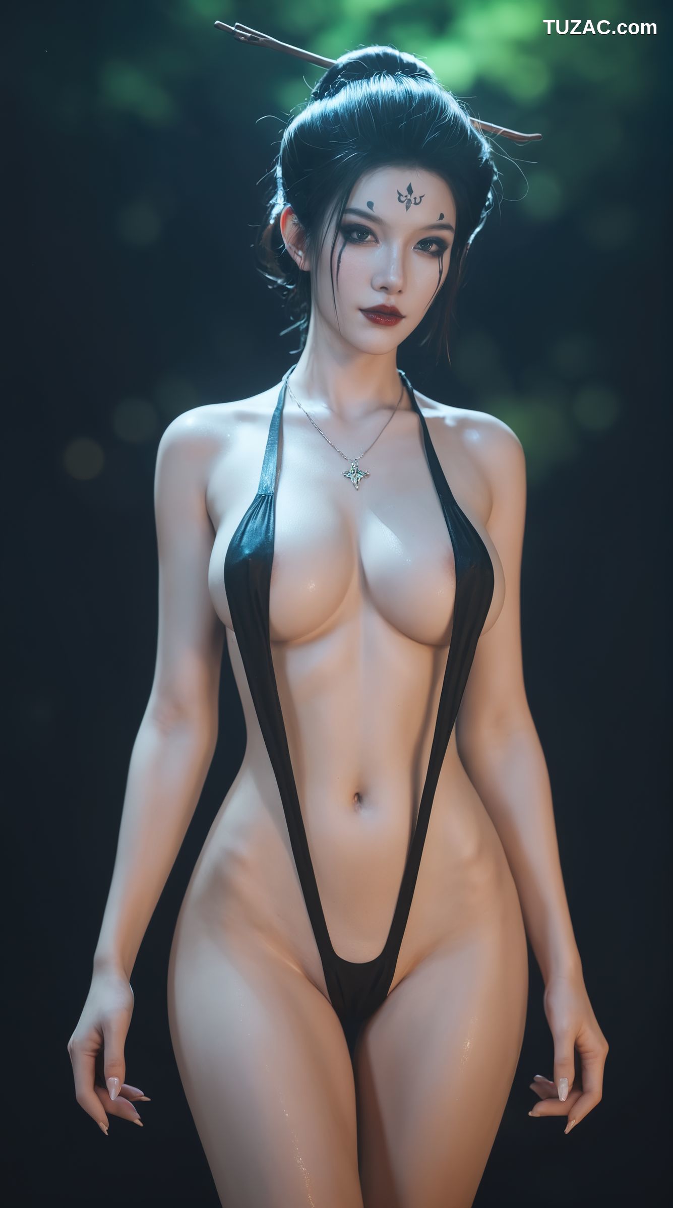 AI美女-18禁-黑神话悟空-四妹-情趣内衣篇