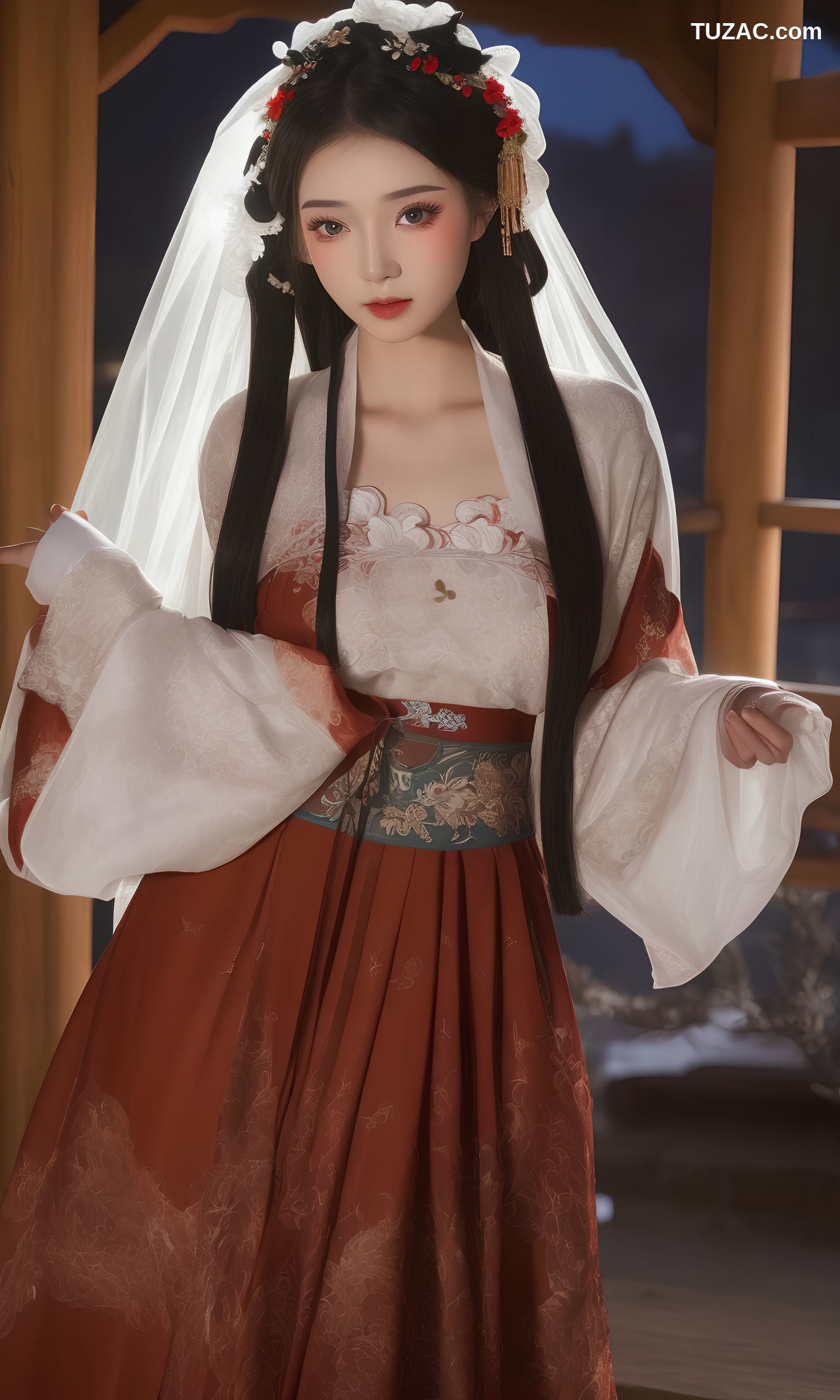 AI美女-古风-离卷