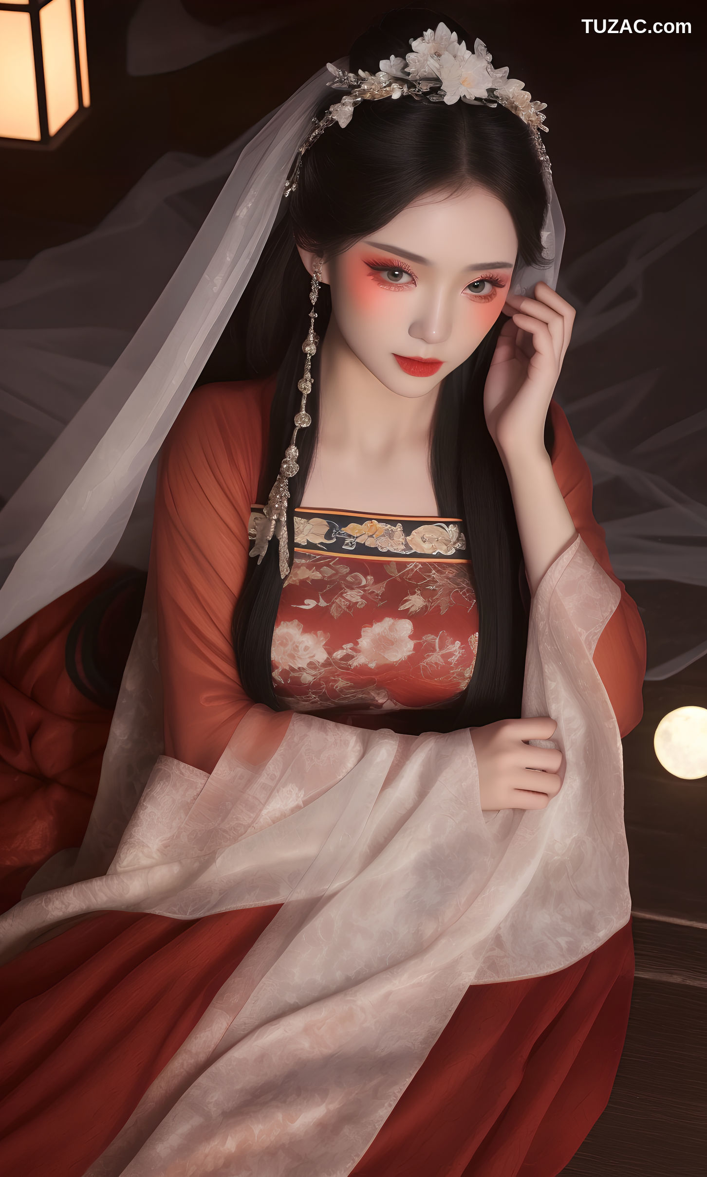 AI美女-古风-离卷