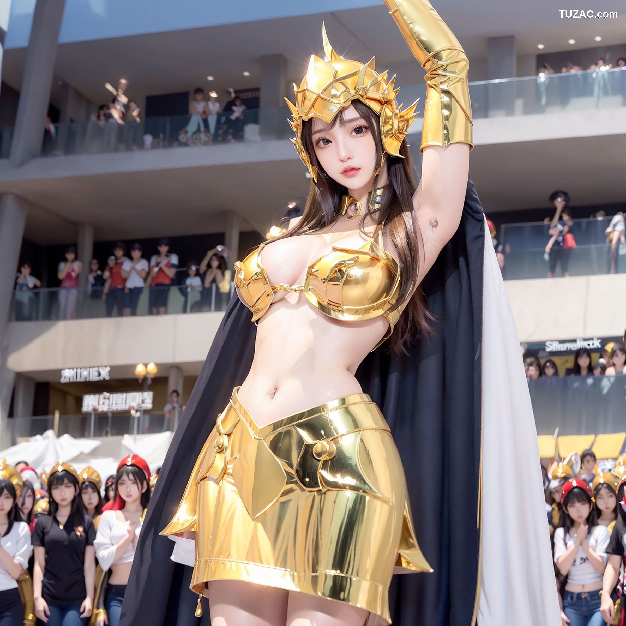 AI美女-拟实-圣斗士的雅典娜女神