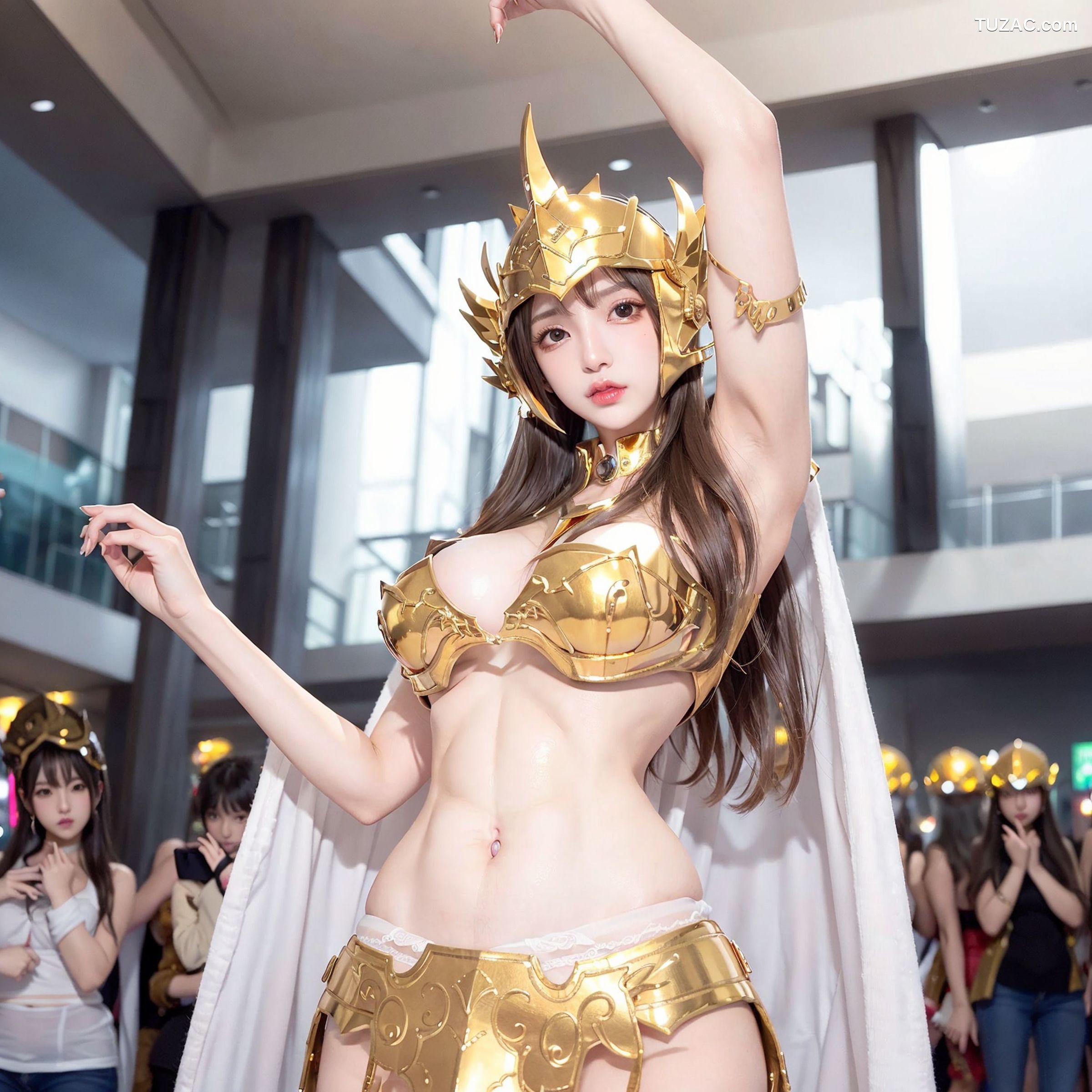 AI美女-拟实-圣斗士的雅典娜女神