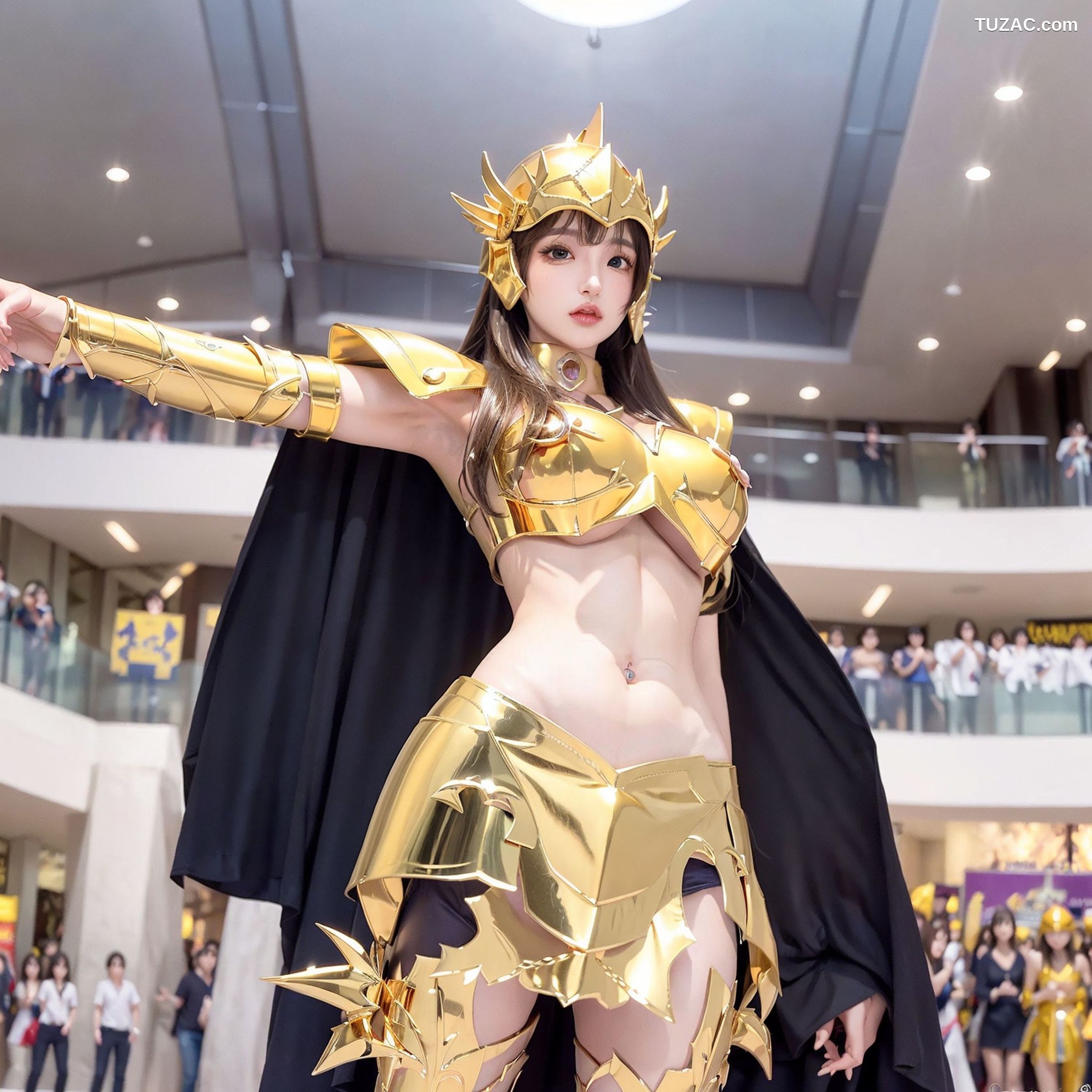 AI美女-拟实-圣斗士的雅典娜女神