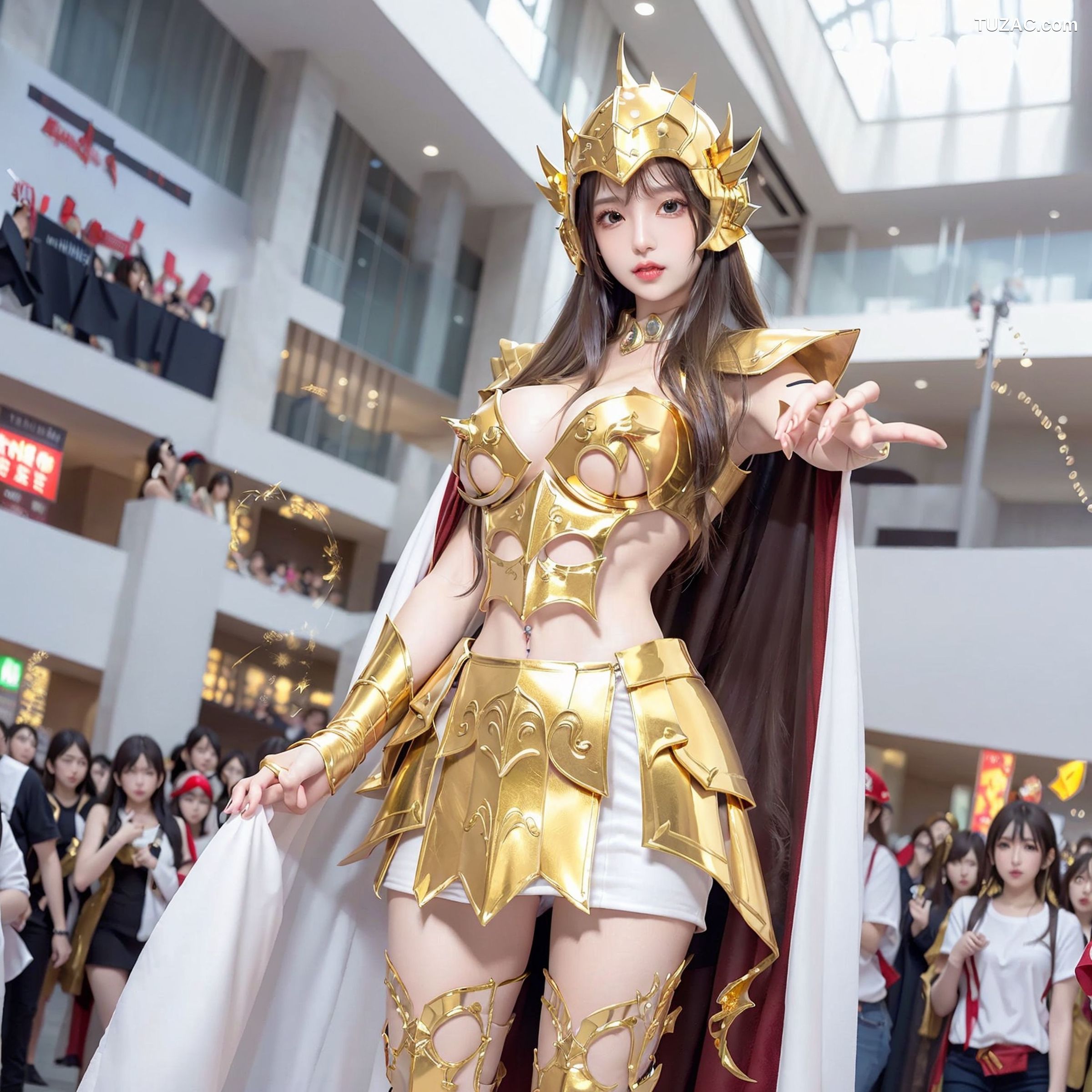 AI美女-拟实-圣斗士的雅典娜女神