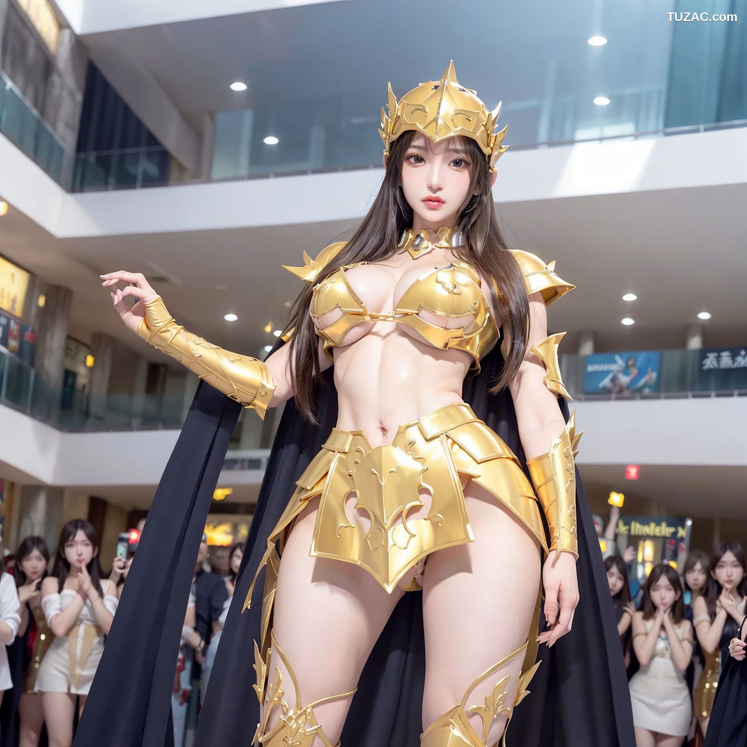 AI美女-拟实-圣斗士的雅典娜女神