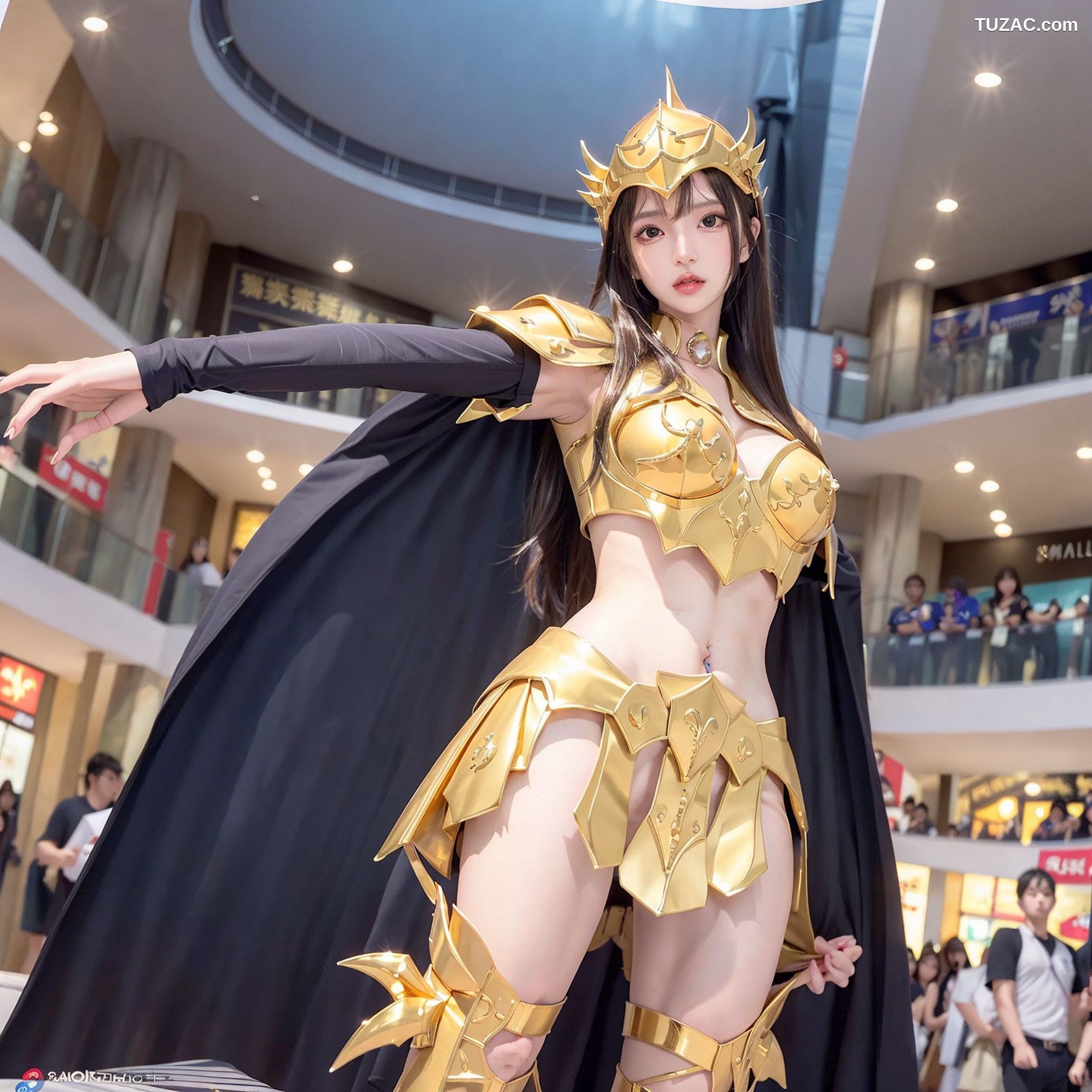 AI美女-拟实-圣斗士的雅典娜女神