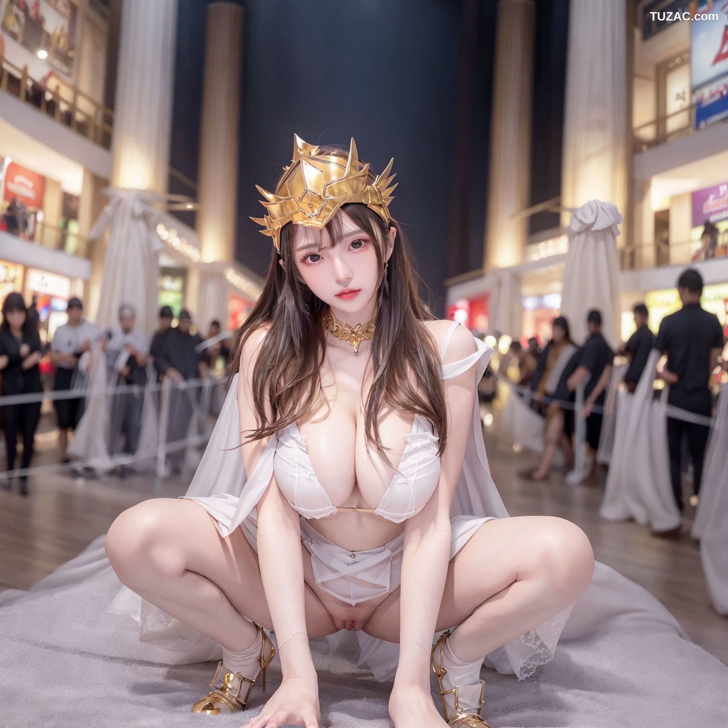 AI美女-拟实-圣斗士的雅典娜女神