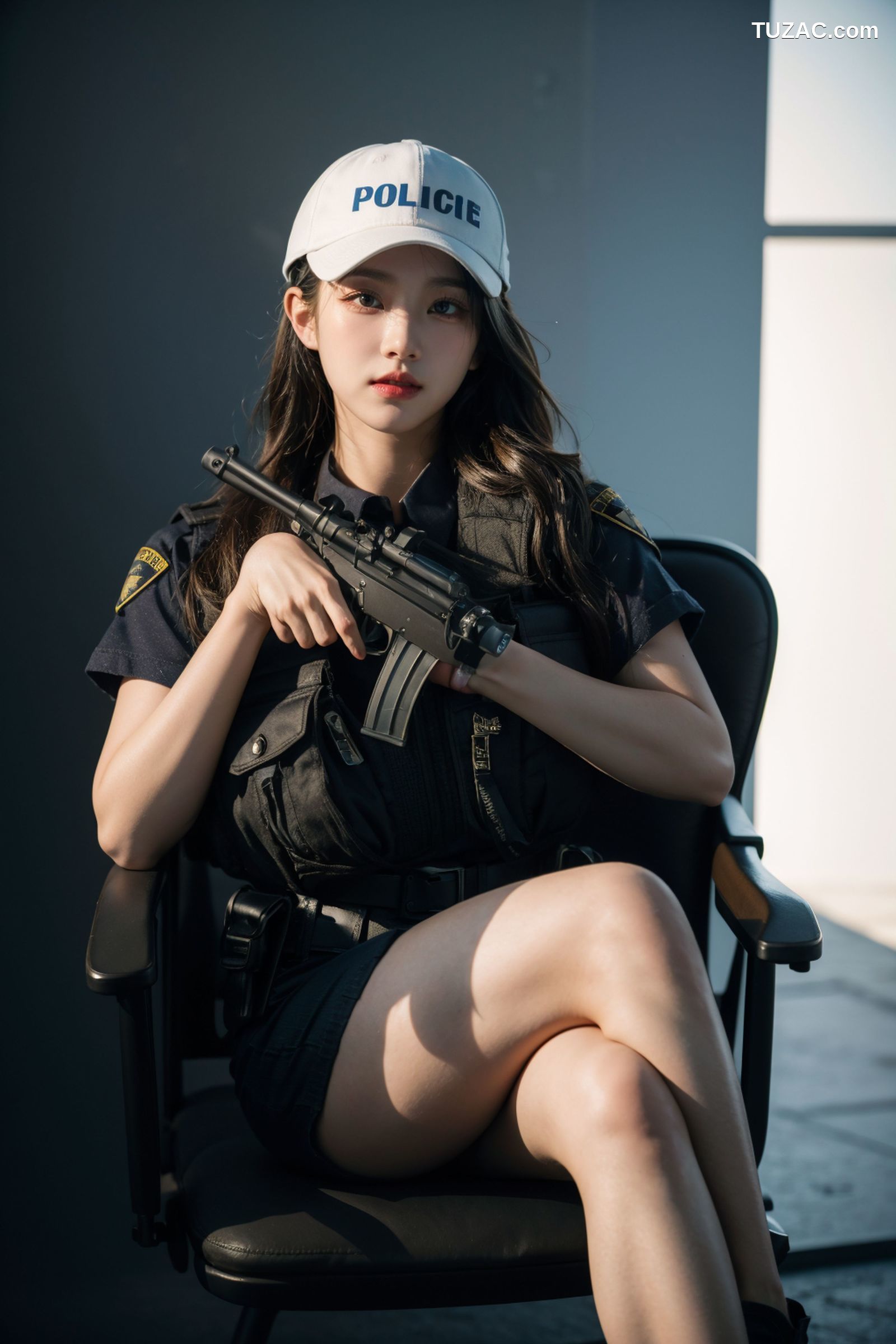 AI美女-拟实-女特警-纯净版