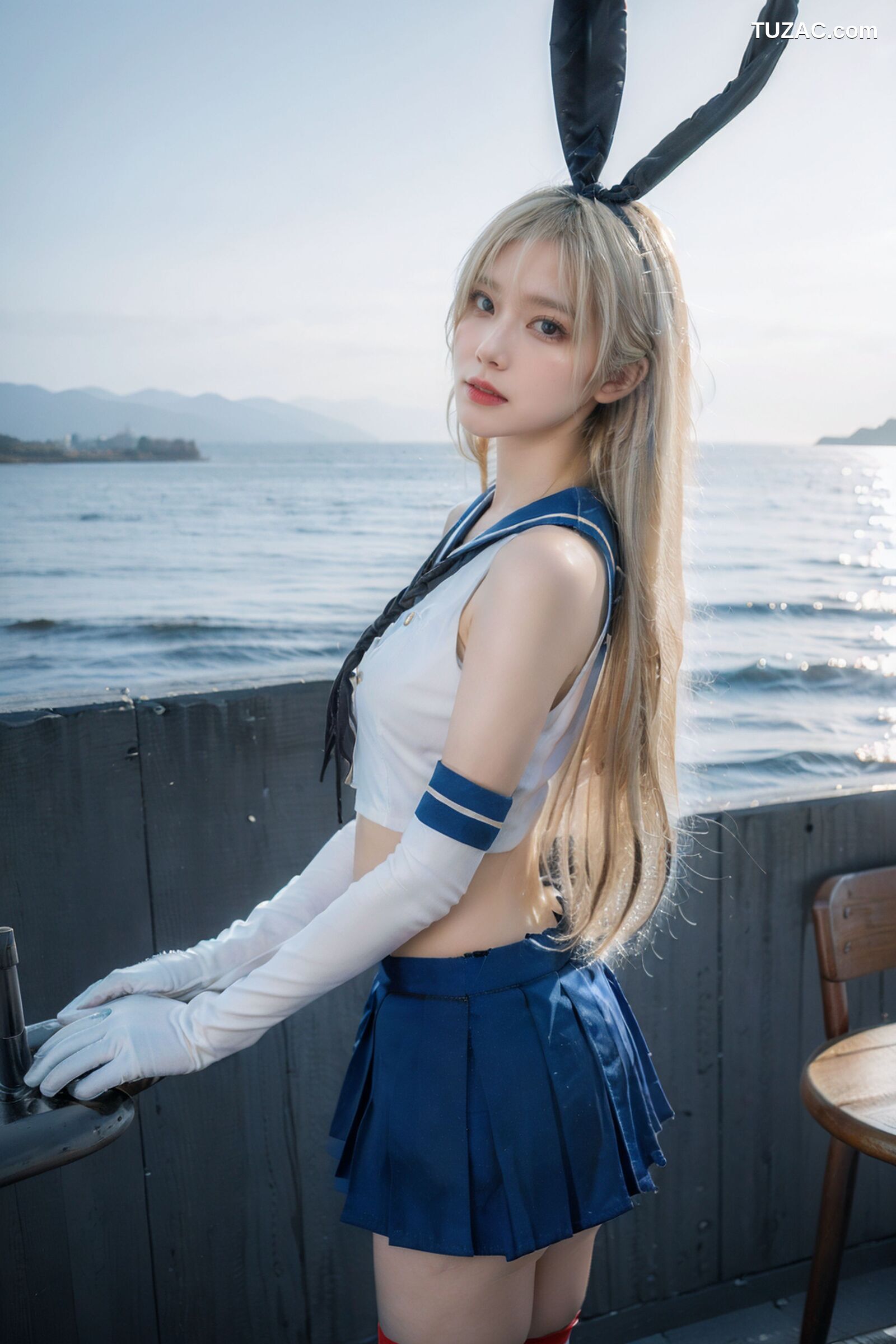 AI美女-拟实-水手服兔女郎军舰