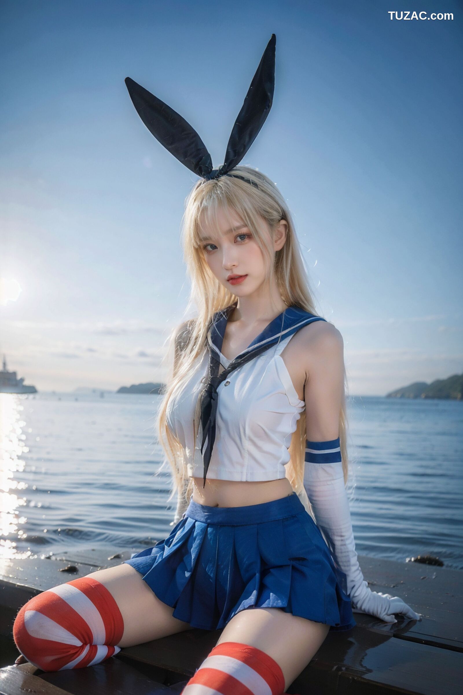 AI美女-拟实-水手服兔女郎军舰