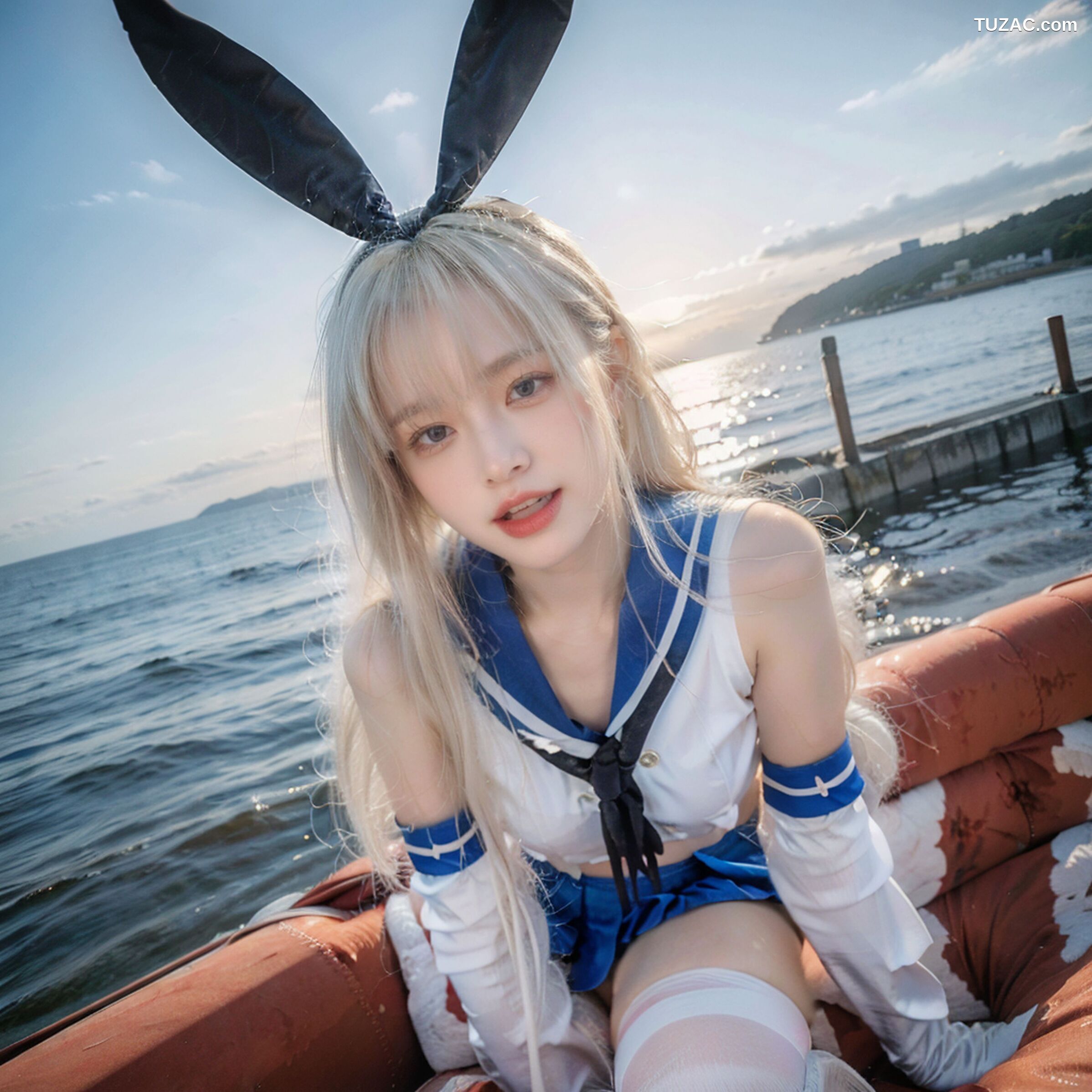 AI美女-拟实-水手服兔女郎军舰