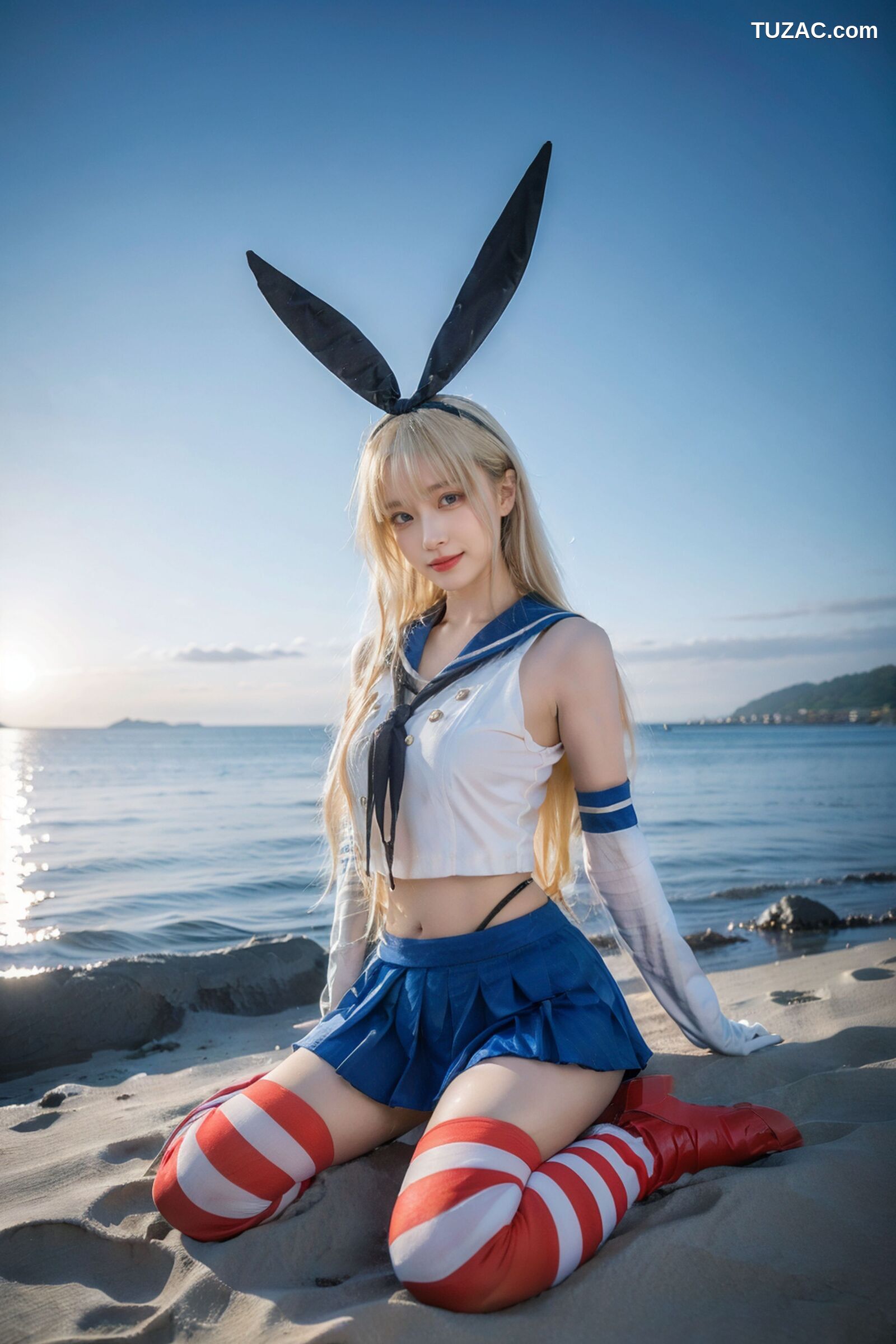 AI美女-拟实-水手服兔女郎军舰