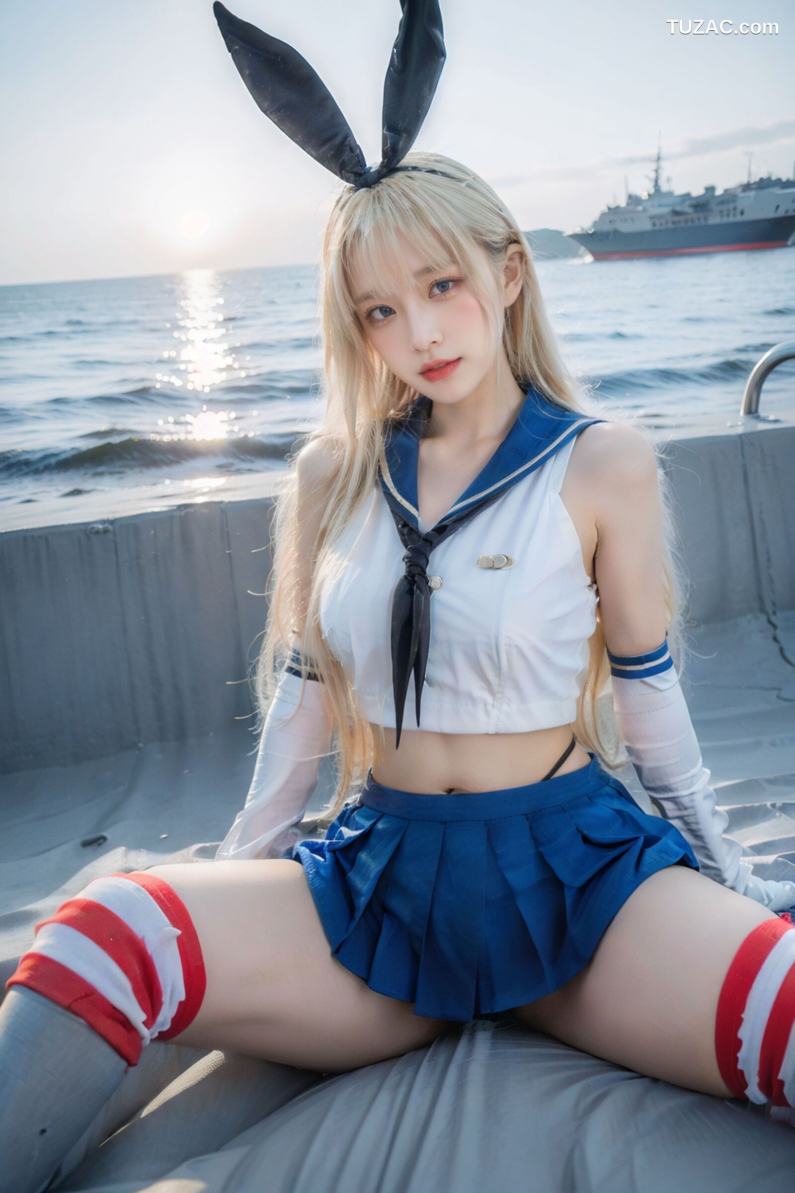 AI美女-拟实-水手服兔女郎军舰