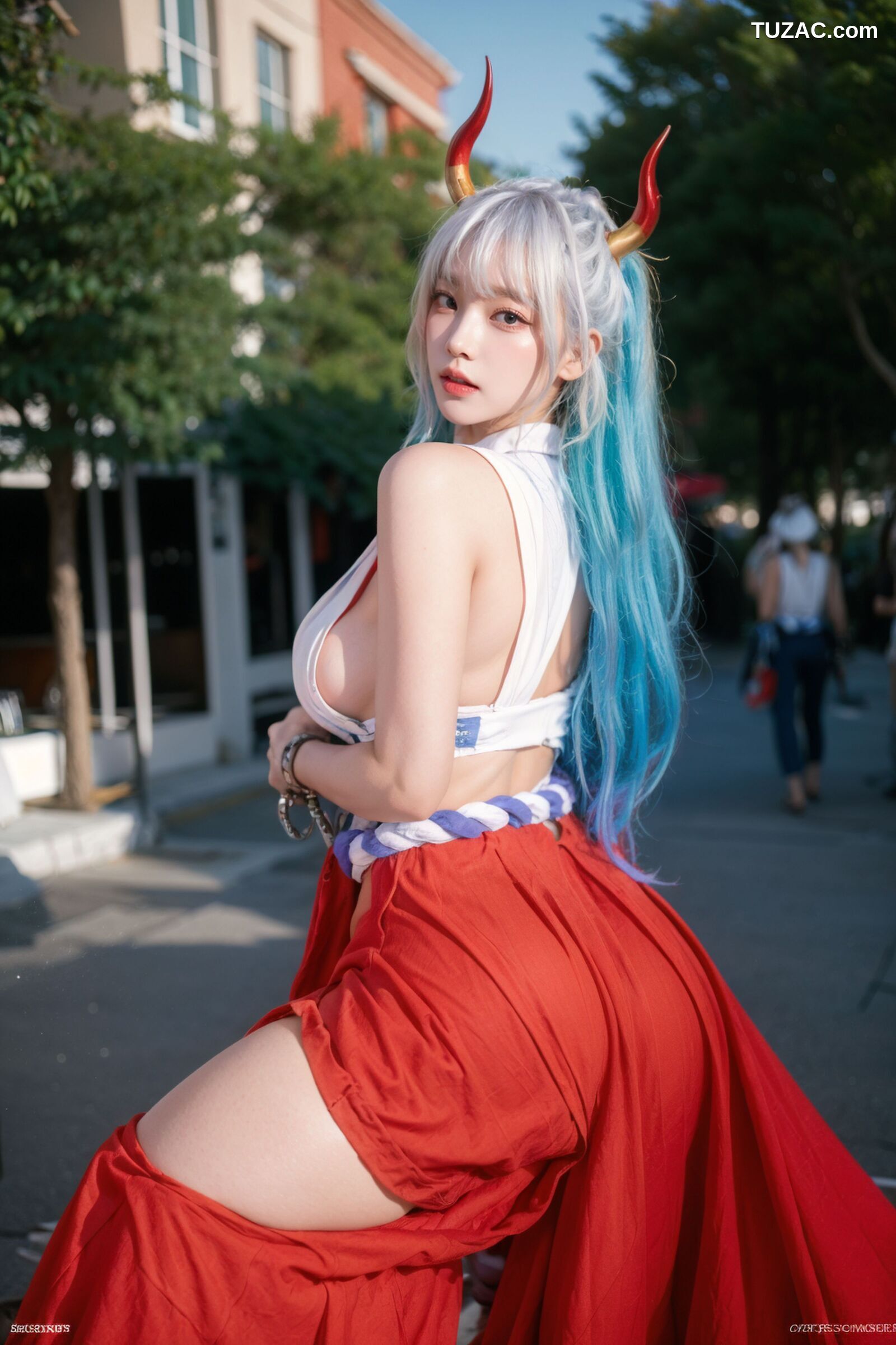 AI美女-拟实-海贼王-大和Cos