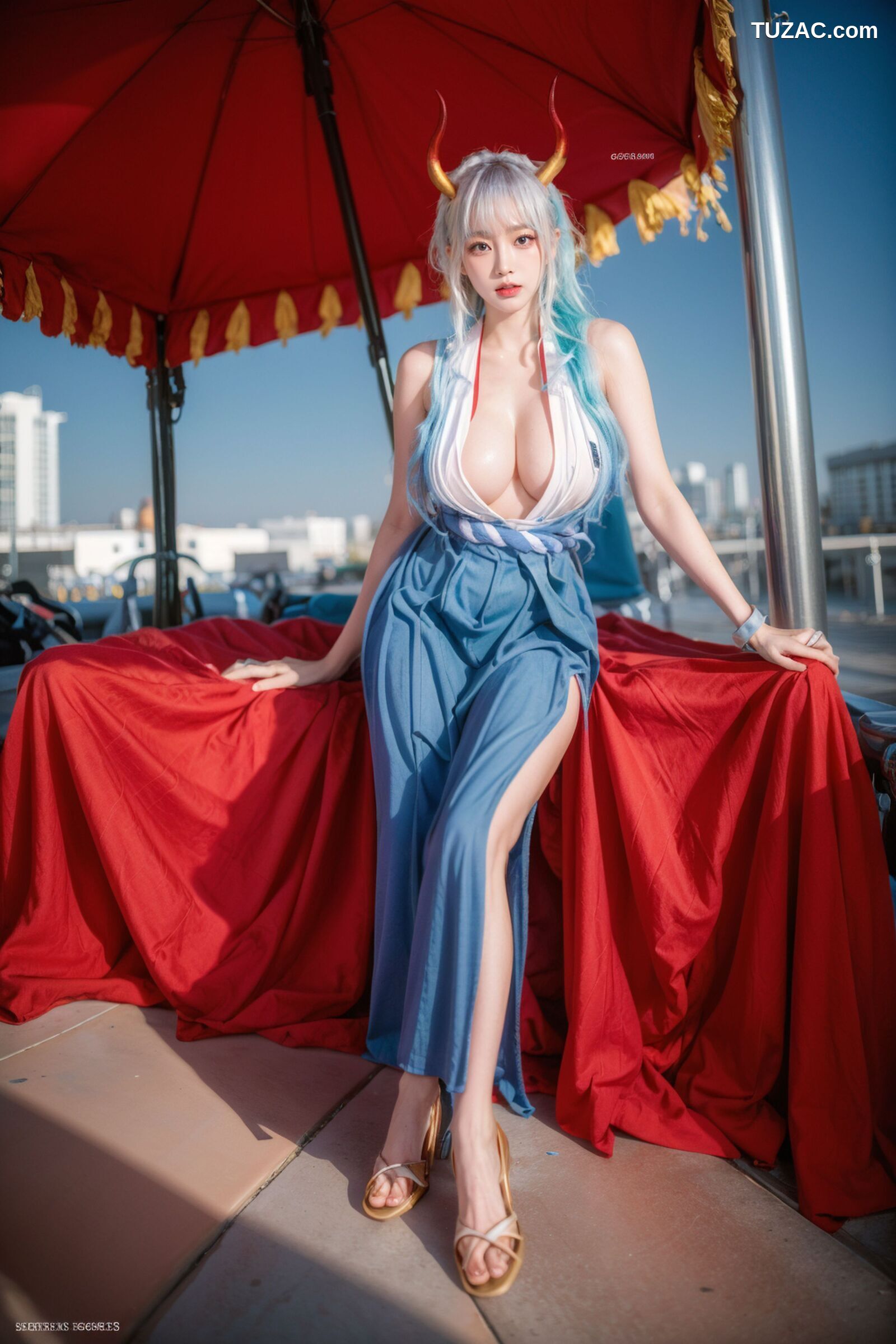 AI美女-拟实-海贼王-大和Cos