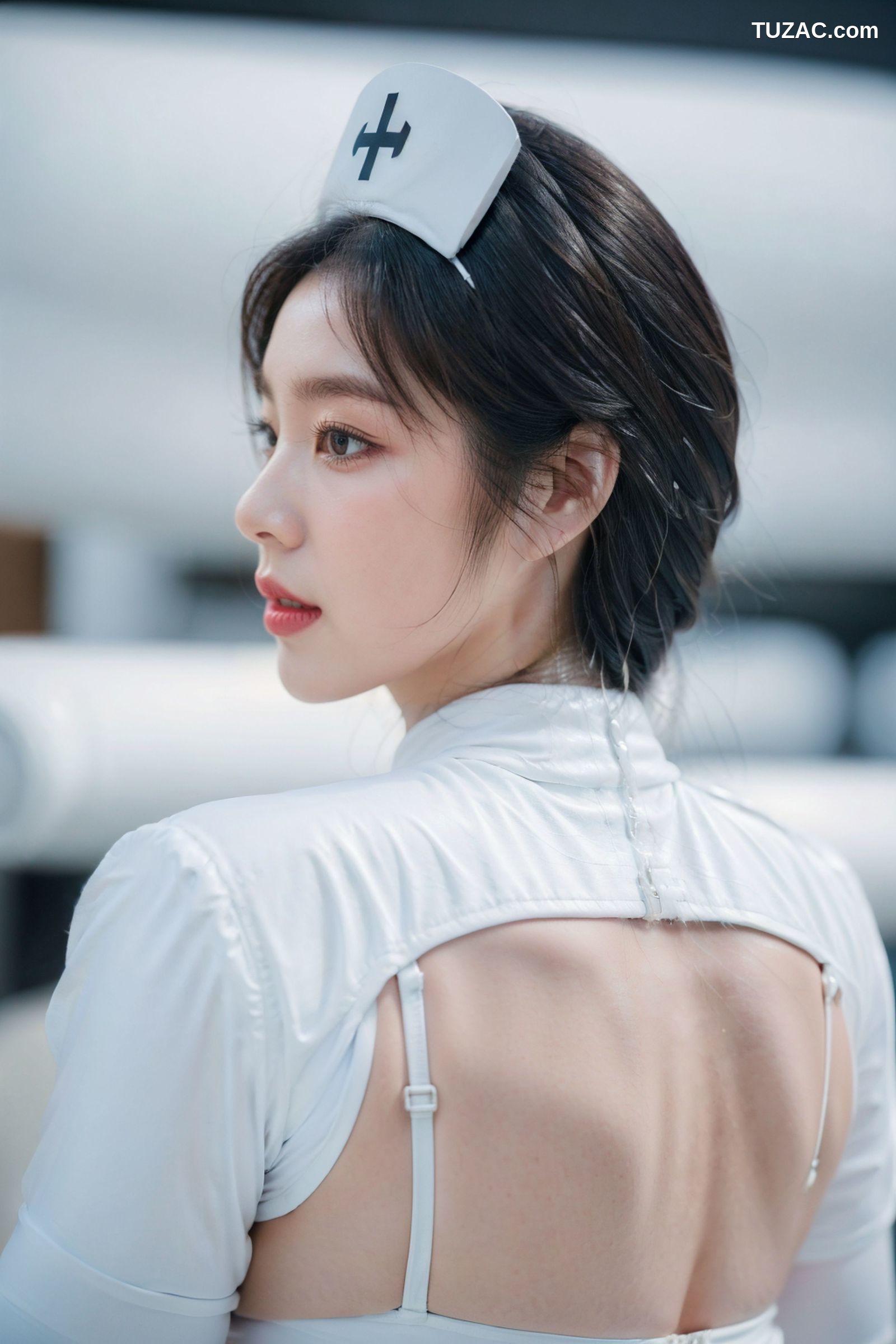 AI美女-拟实-白衣女护士-18禁