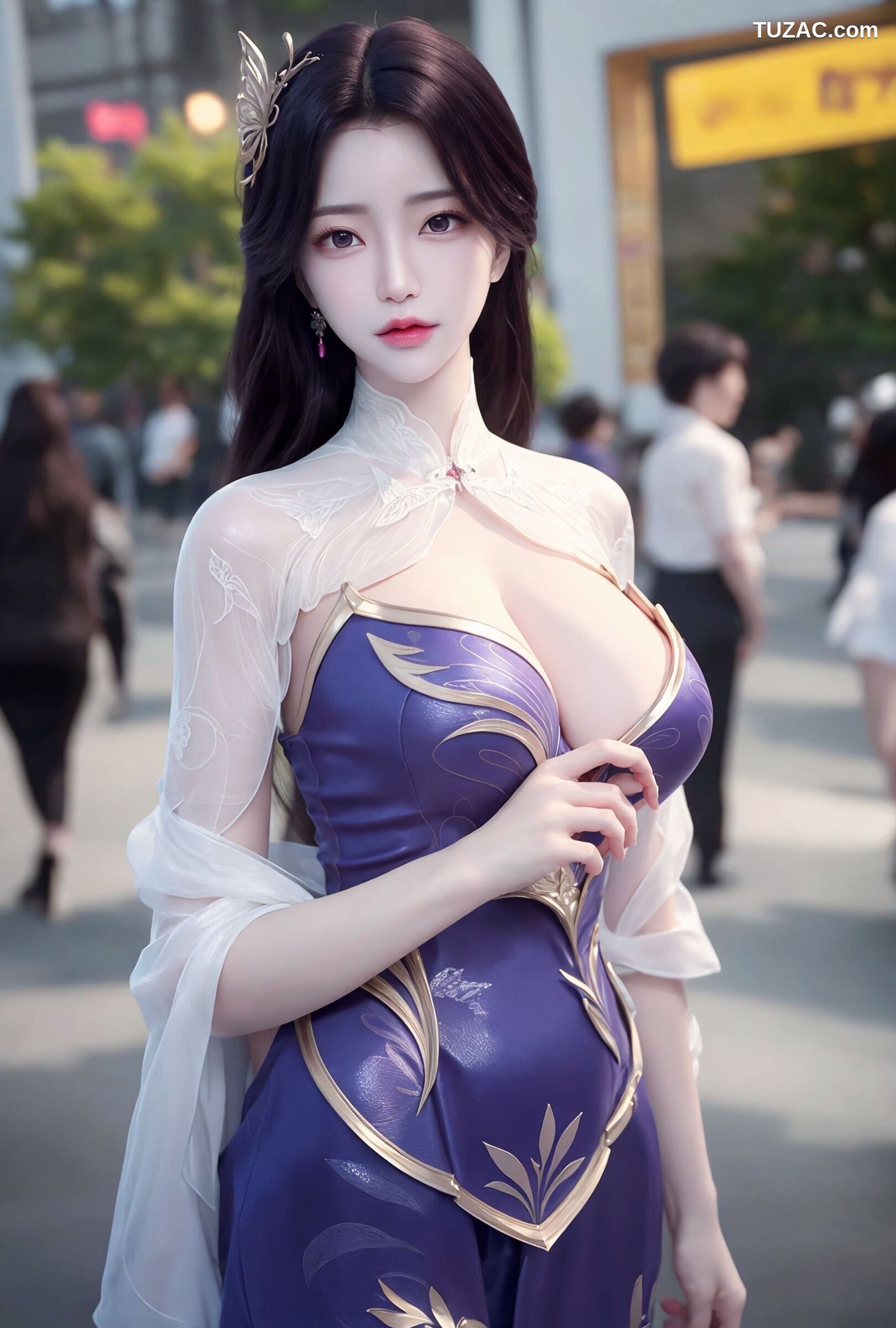 AI美女-拟实-角色扮演美女-Cos-Girl