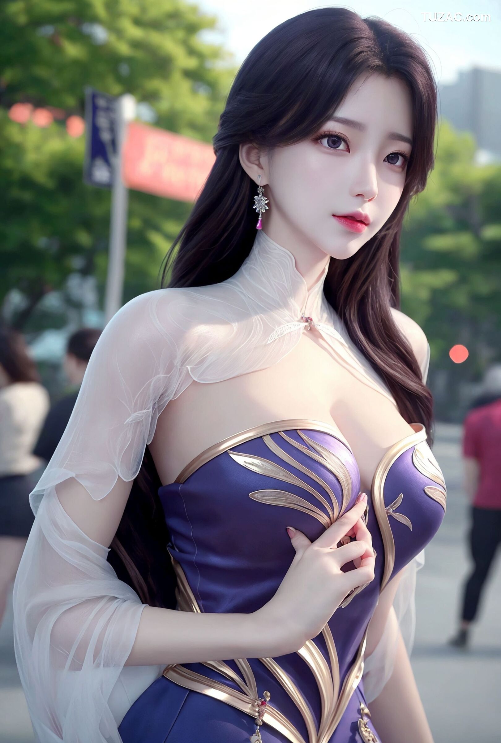 AI美女-拟实-角色扮演美女-Cos-Girl