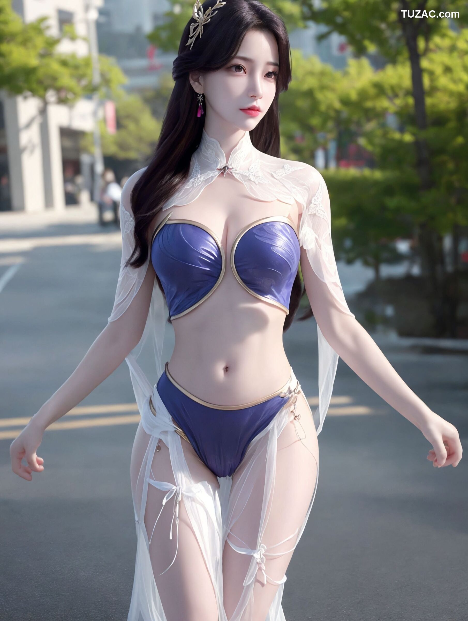 AI美女-拟实-角色扮演美女-Cos-Girl