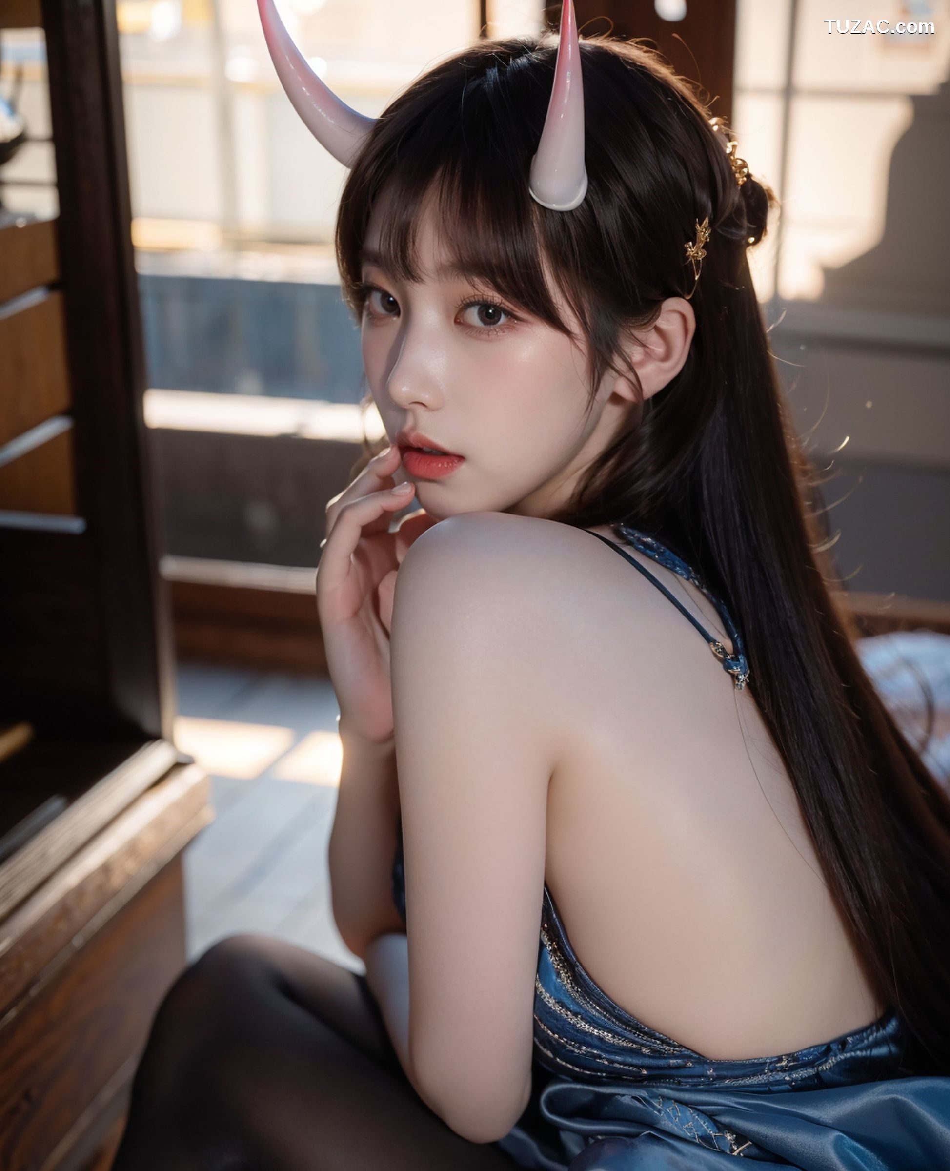 AI美女-拟实-酒吞童子Cosplay美女-18禁
