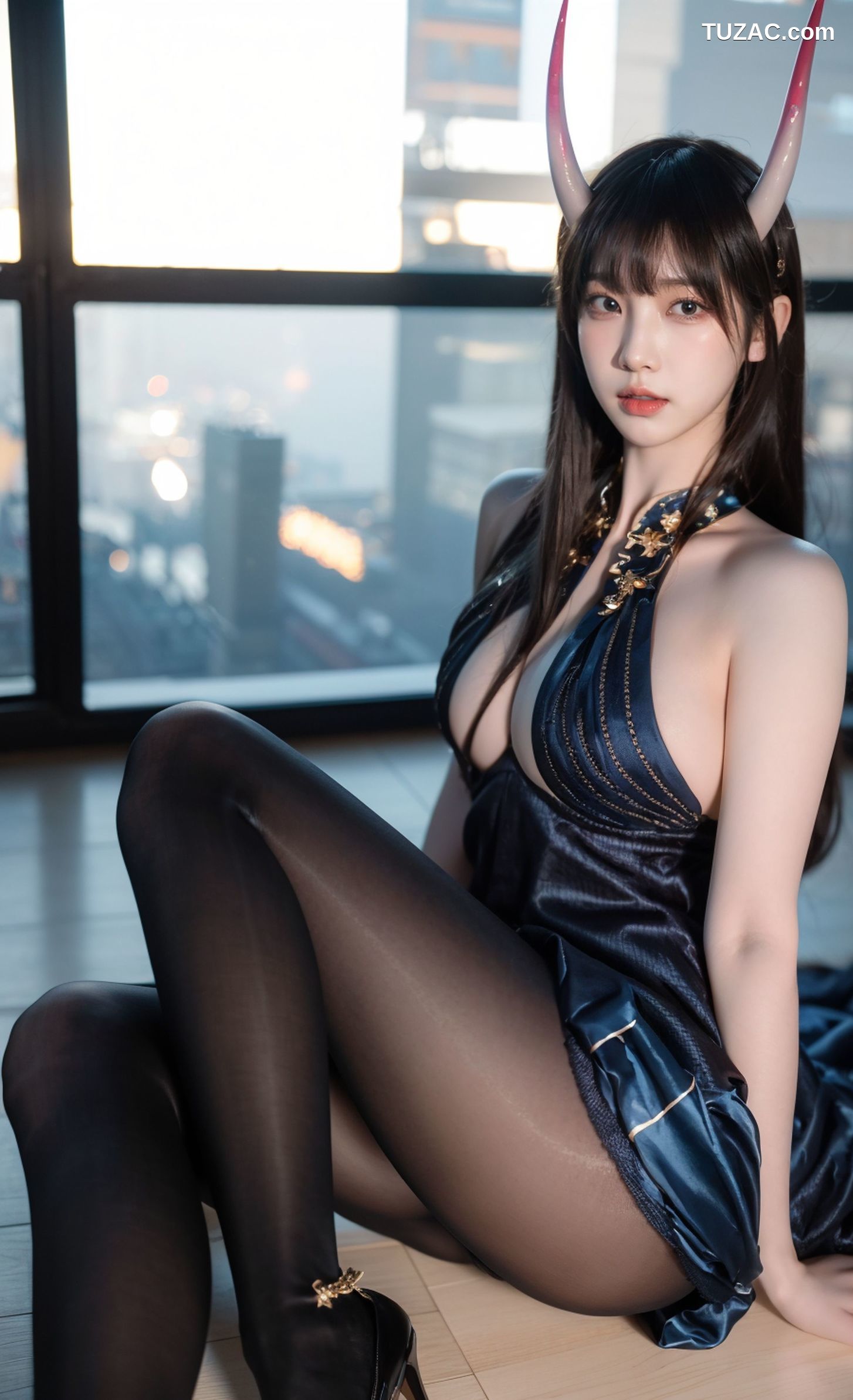 AI美女-拟实-酒吞童子Cosplay美女-18禁