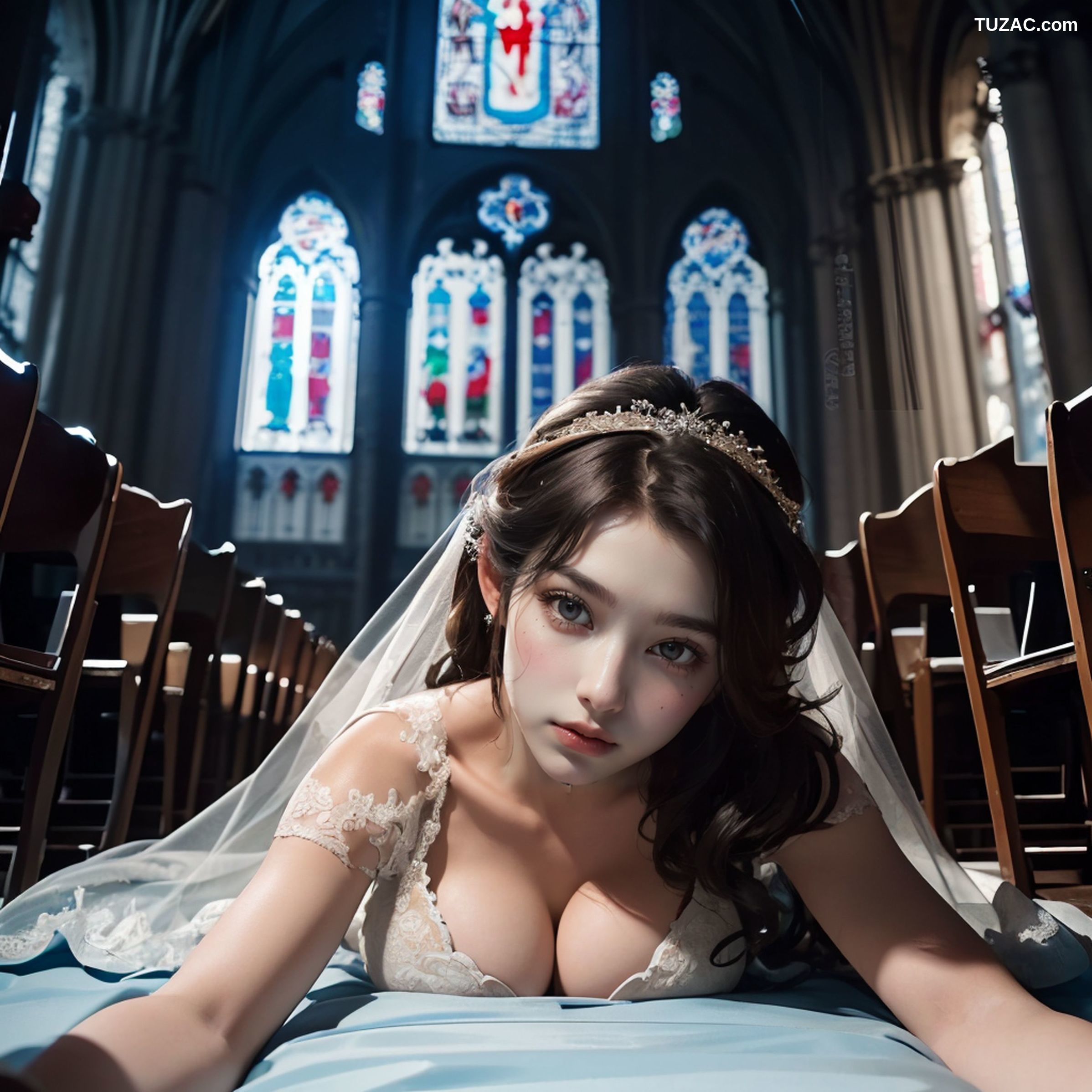 AI美女-教堂淫乱婚礼-Wedding-口交篇-18禁