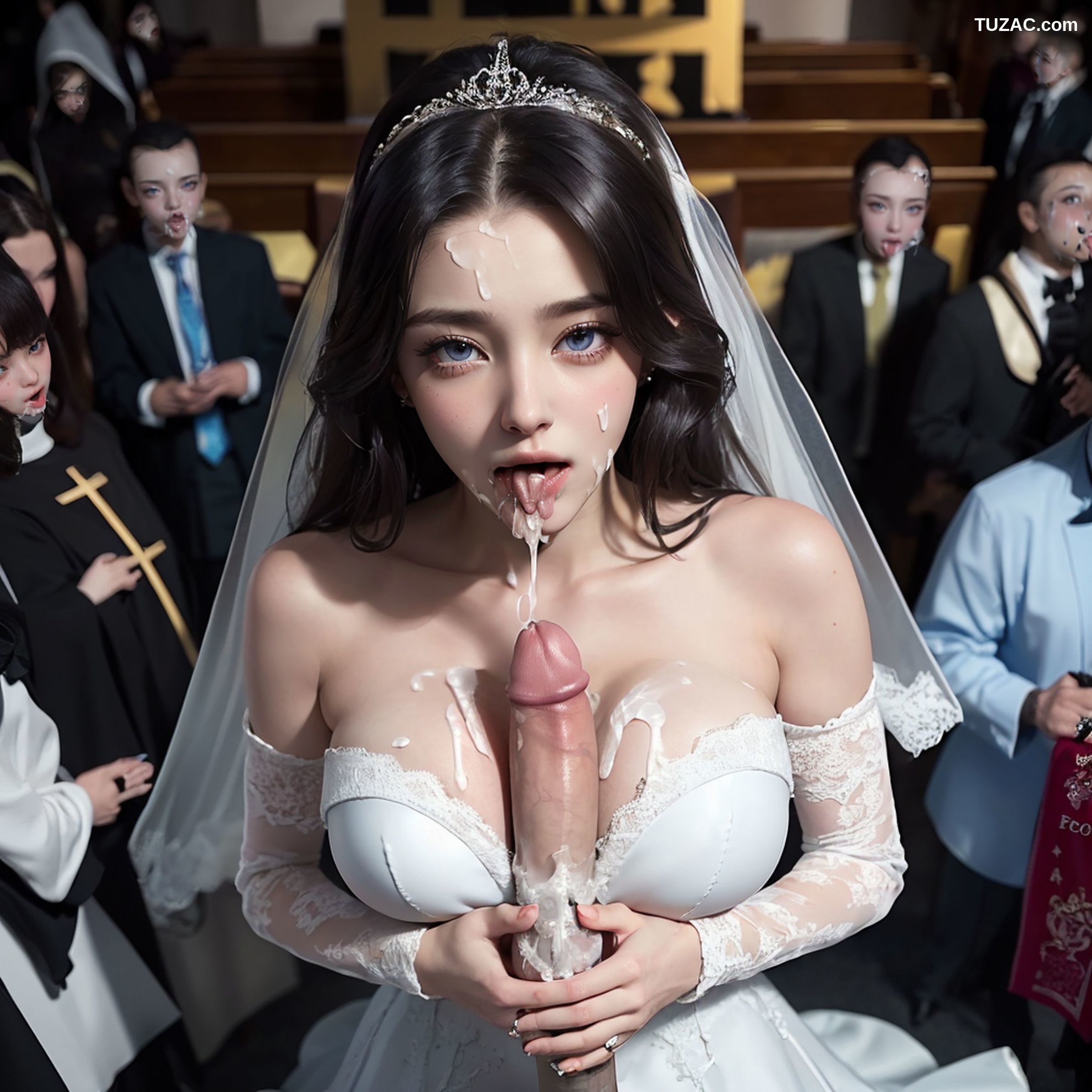 AI美女-教堂淫乱婚礼-Wedding-口交篇-18禁