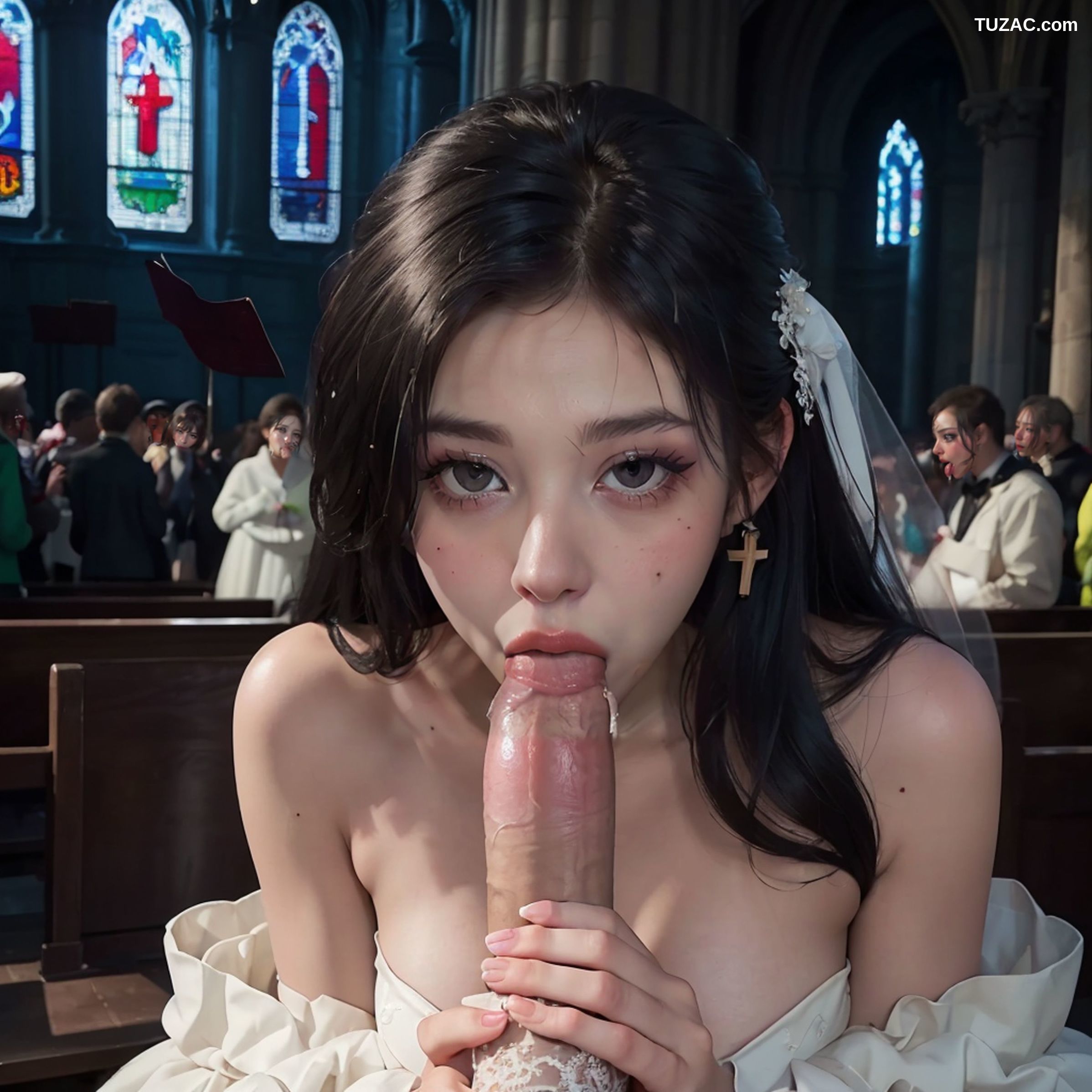 AI美女-教堂激情婚礼-18禁