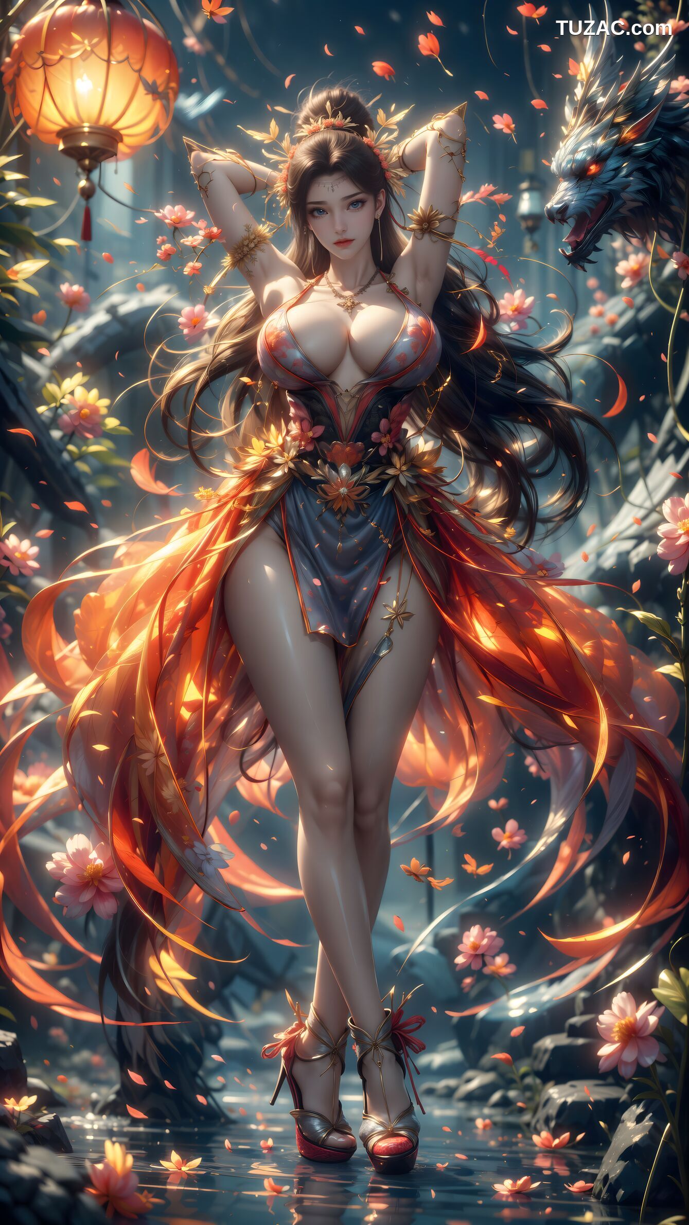 AI美女-斗破苍穹-云韵-花宗