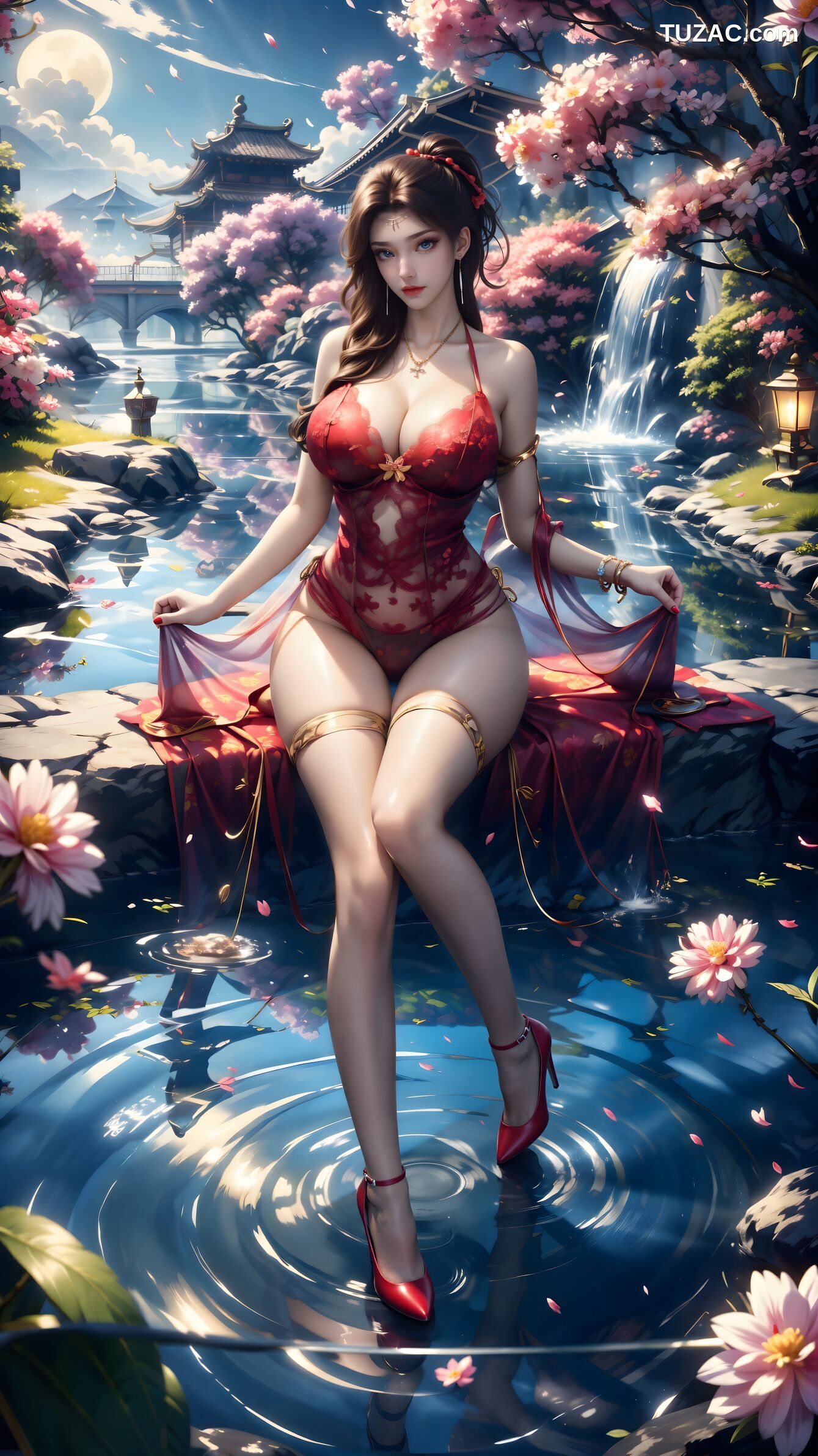 AI美女-斗破苍穹-云韵-花宗