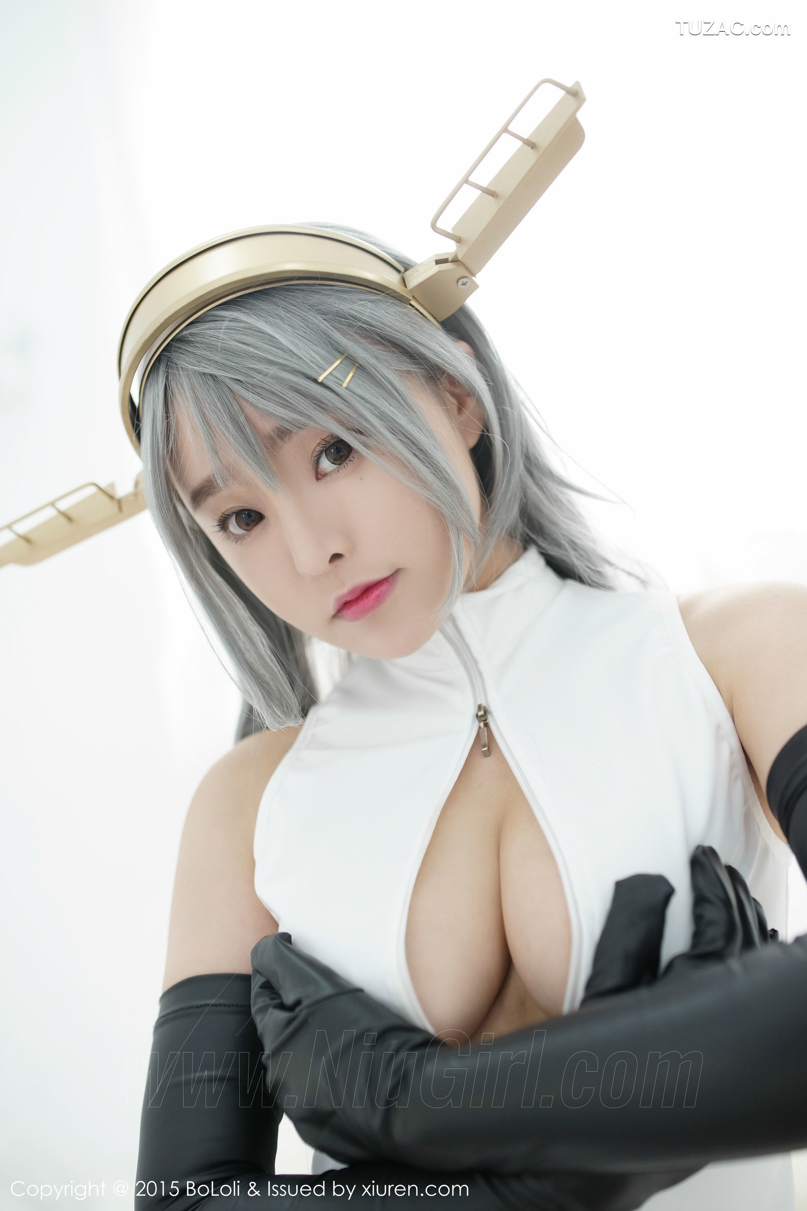 BoLoli波萝社-vol.034-柳侑绮sevenbaby-舰娘collection榛名cos-开胸泳衣版