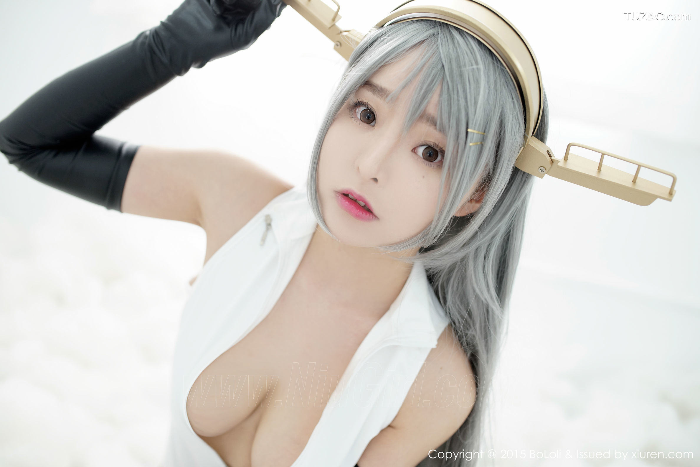 BoLoli波萝社-vol.034-柳侑绮sevenbaby-舰娘collection榛名cos-开胸泳衣版