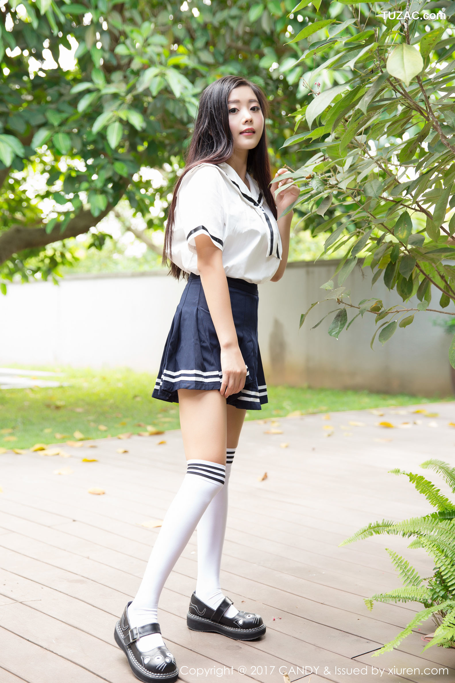 Candy糖果画报-027-林美惠子Mieko-《校服主题》-2017.07.31