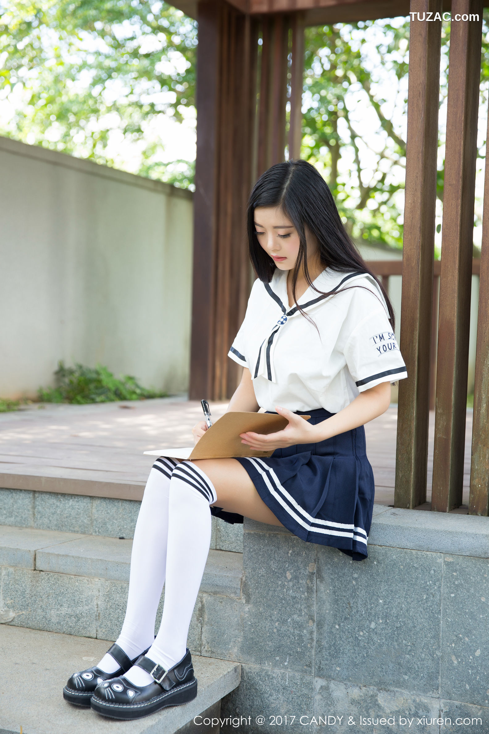 Candy糖果画报-027-林美惠子Mieko-《校服主题》-2017.07.31