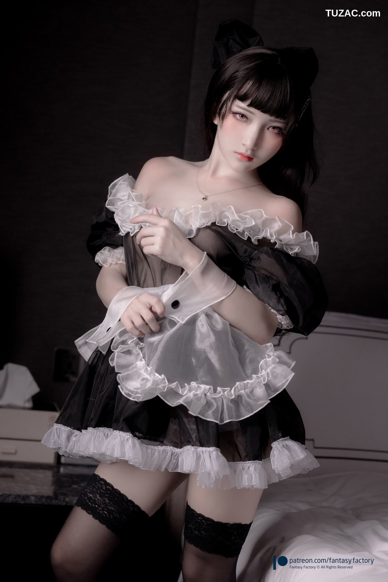 Fantasy-Factory-小丁Ding-哥特暗黑风女仆-Gothic-Maid