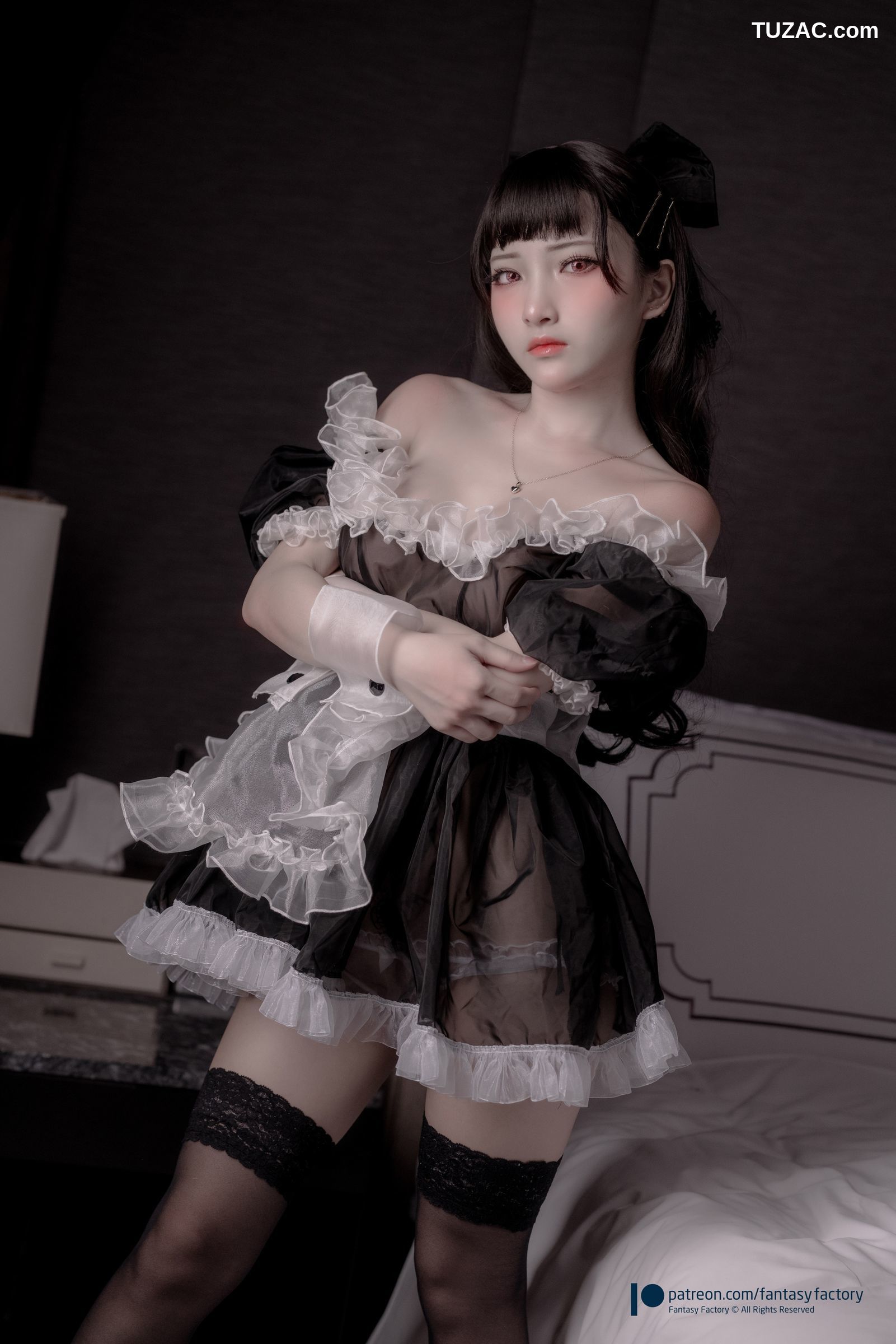 Fantasy-Factory-小丁Ding-哥特暗黑风女仆-Gothic-Maid
