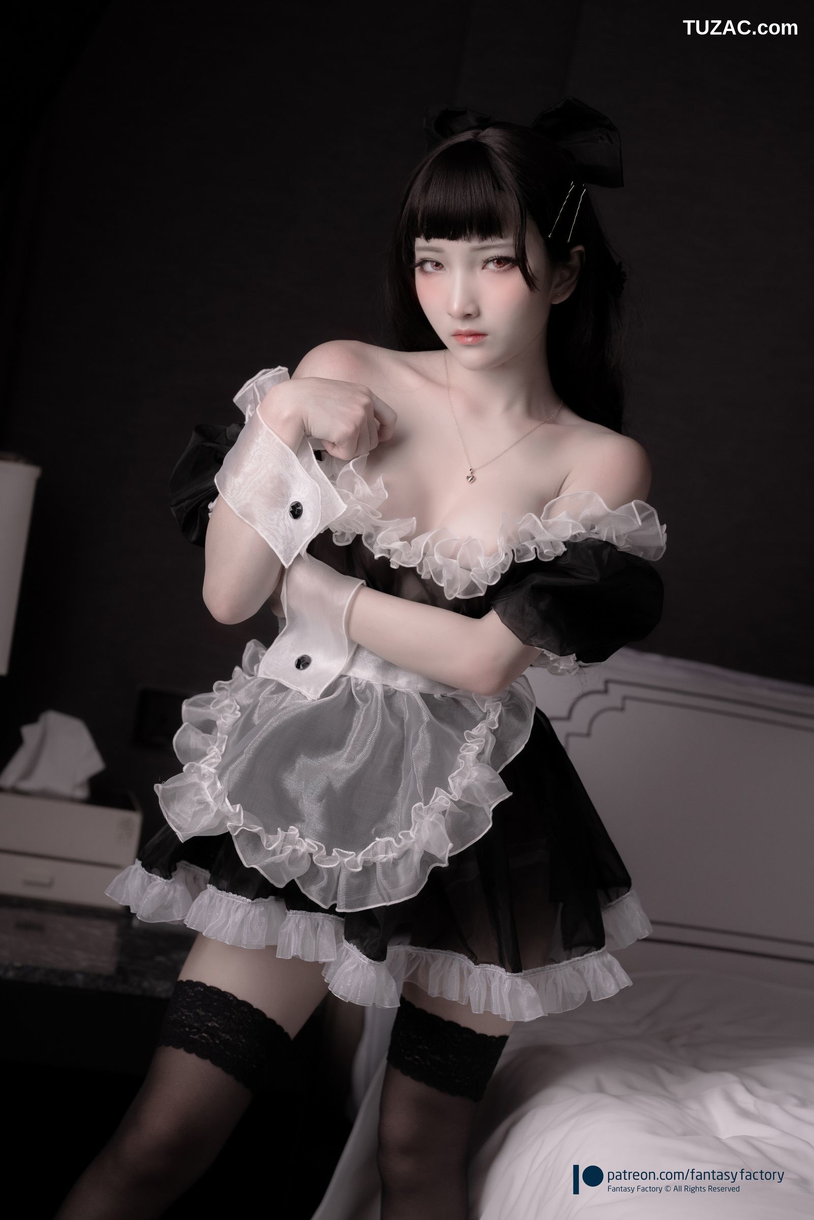 Fantasy-Factory-小丁Ding-哥特暗黑风女仆-Gothic-Maid