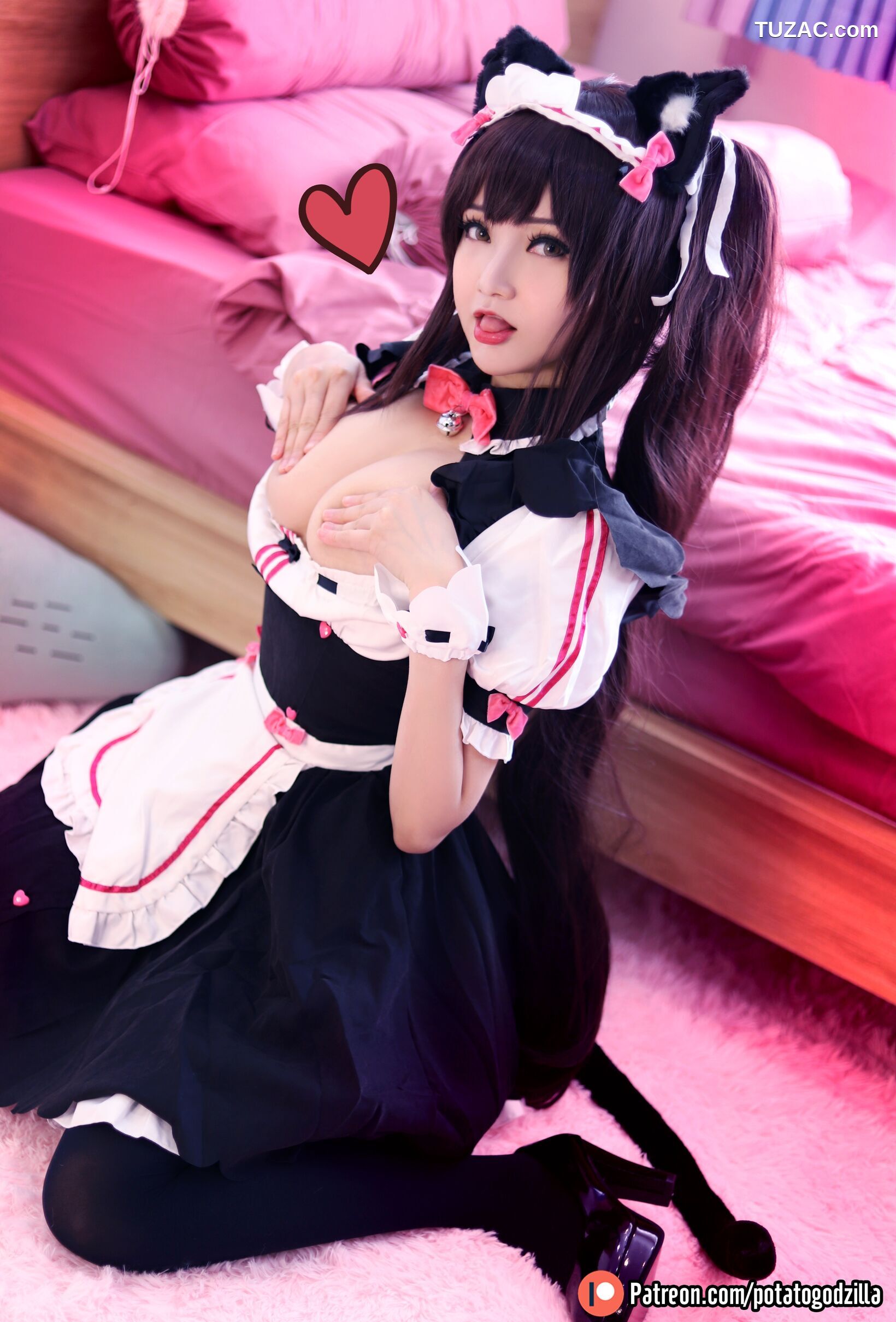 Potato-Godzilla-Chocola-猫娘乐园