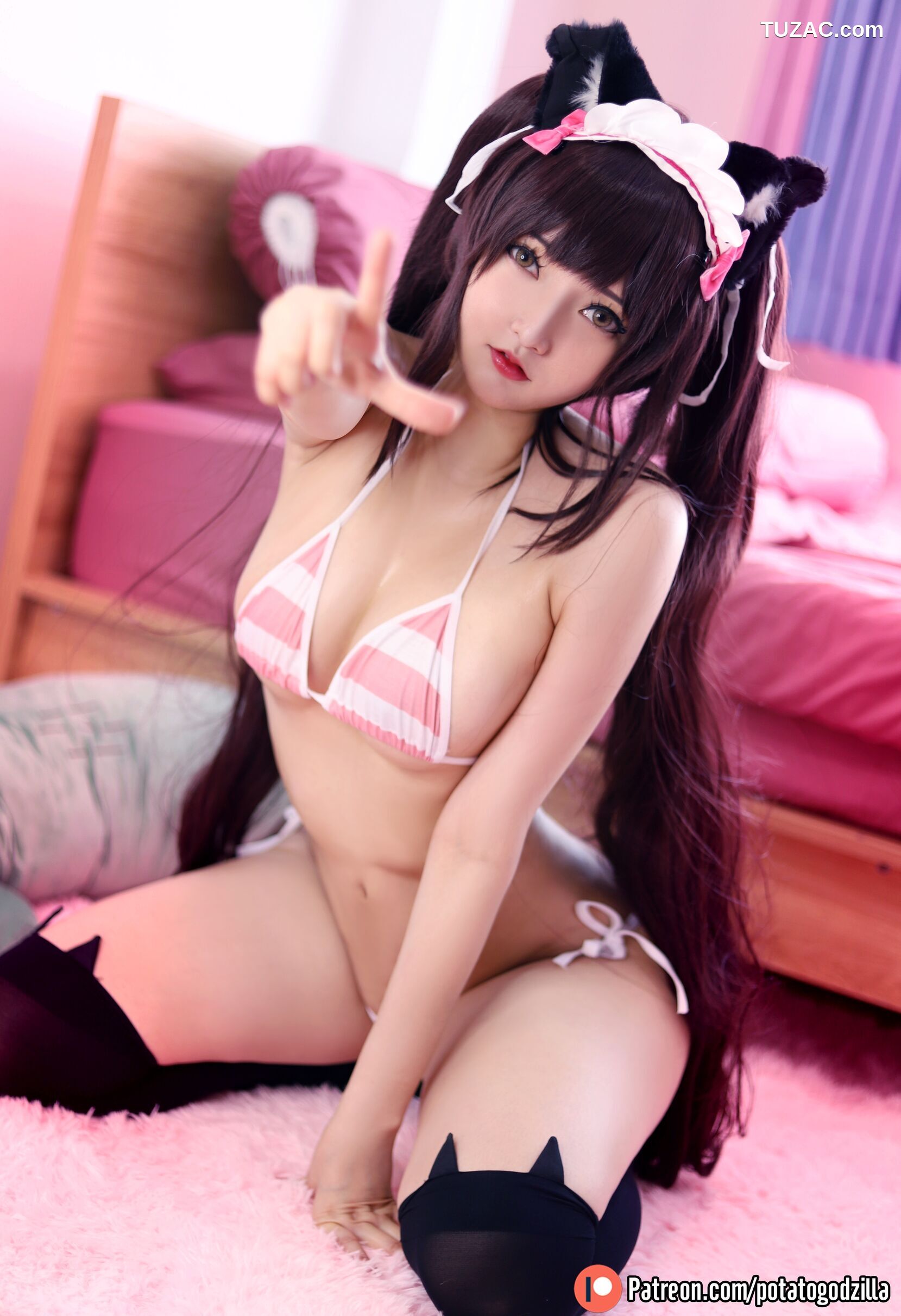 Potato-Godzilla-Chocola-猫娘乐园