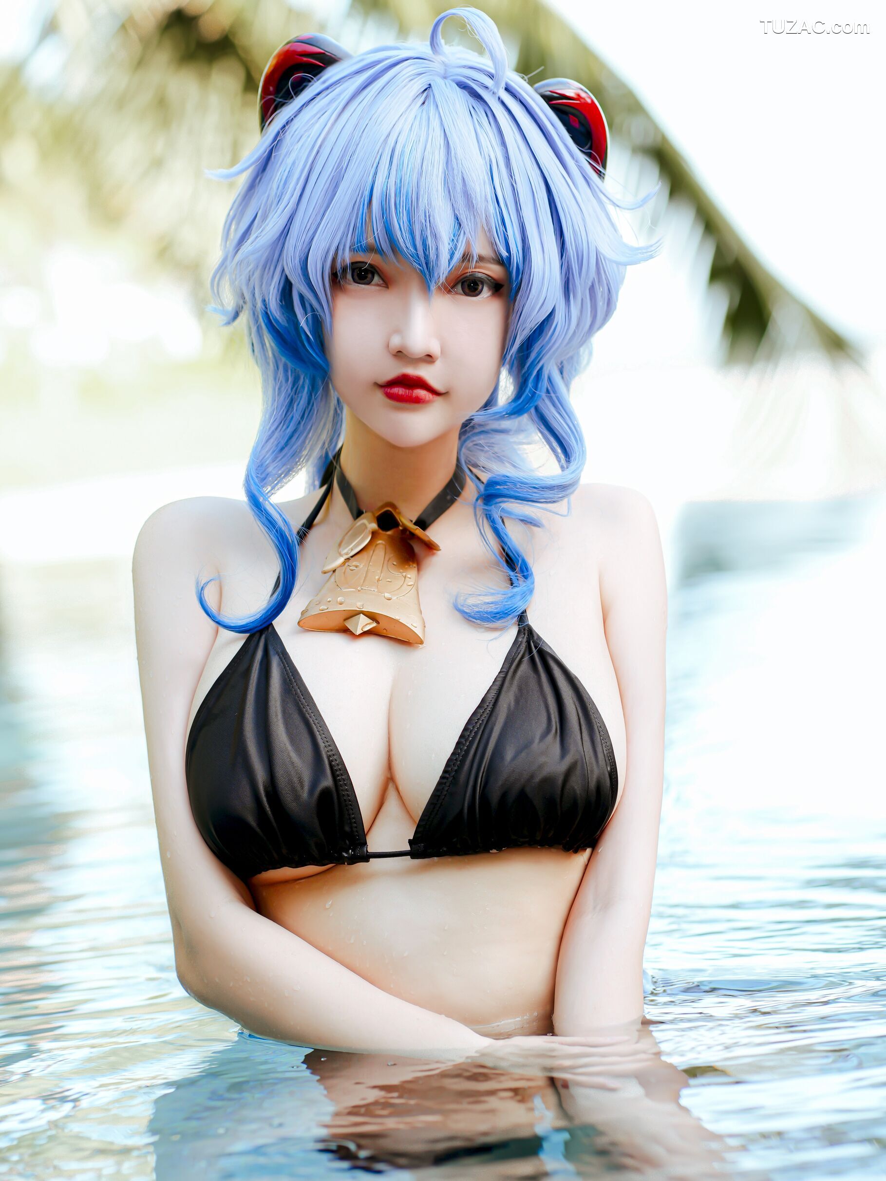 Potato-Godzilla-Ganyu-Bikini-原神-甘雨-比基尼