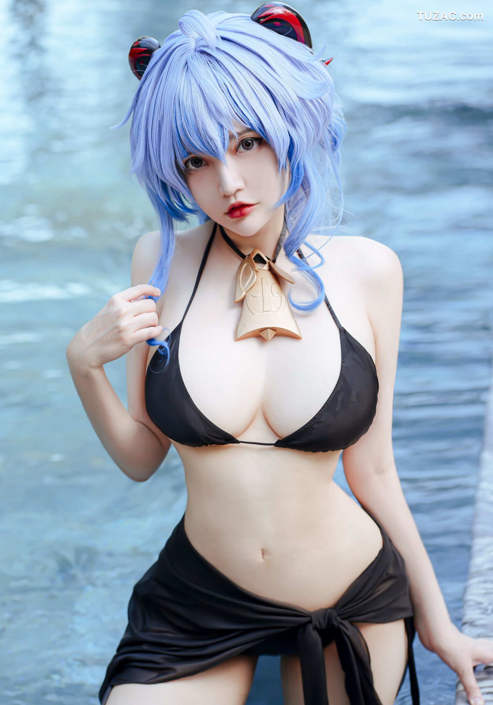 Potato-Godzilla-Ganyu-Bikini-原神-甘雨-比基尼