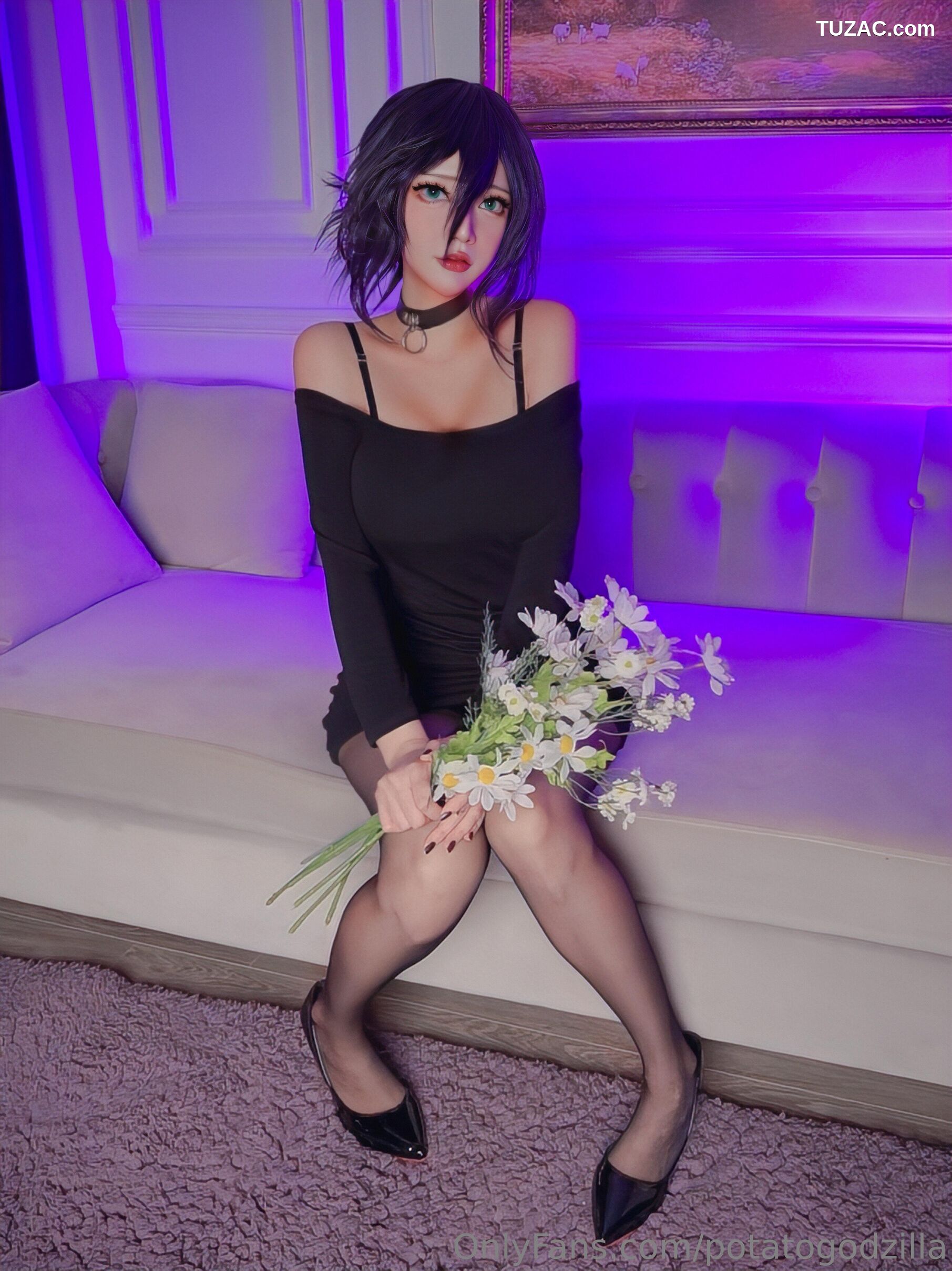 Potato-Godzilla-Reze-Black-Dress-黑色连衣裙