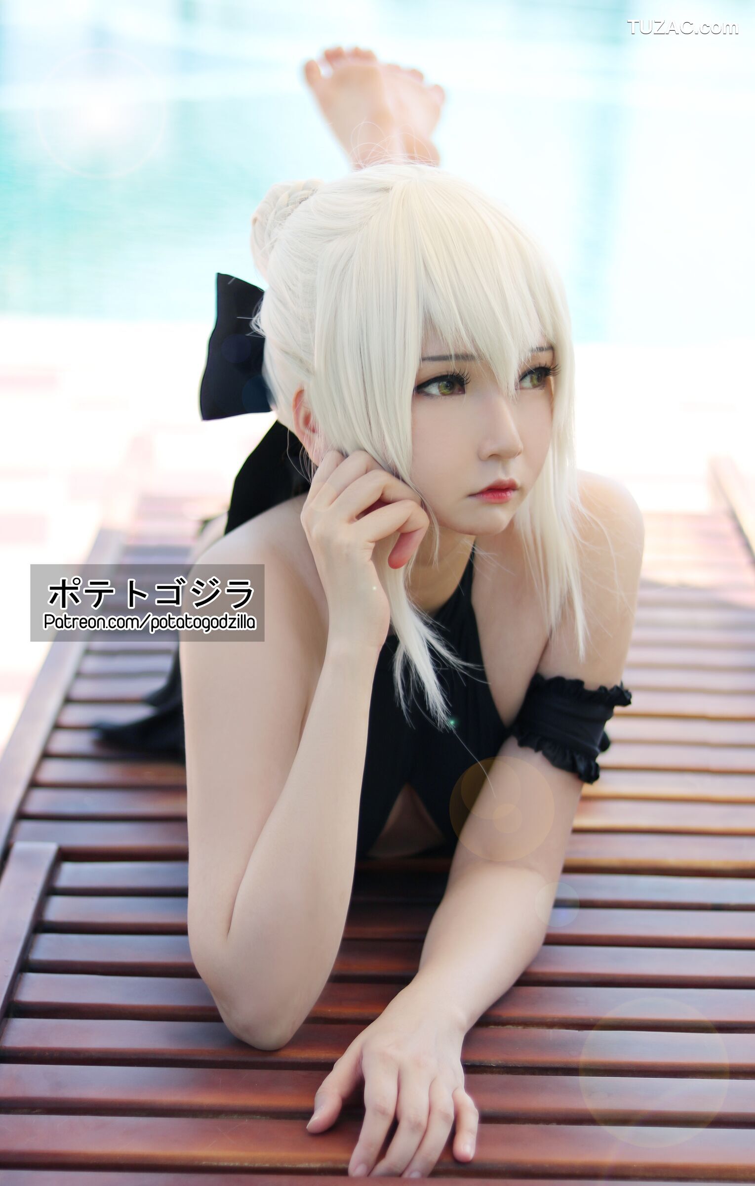 Potato-Godzilla-Saber-Alter-Swimsuit