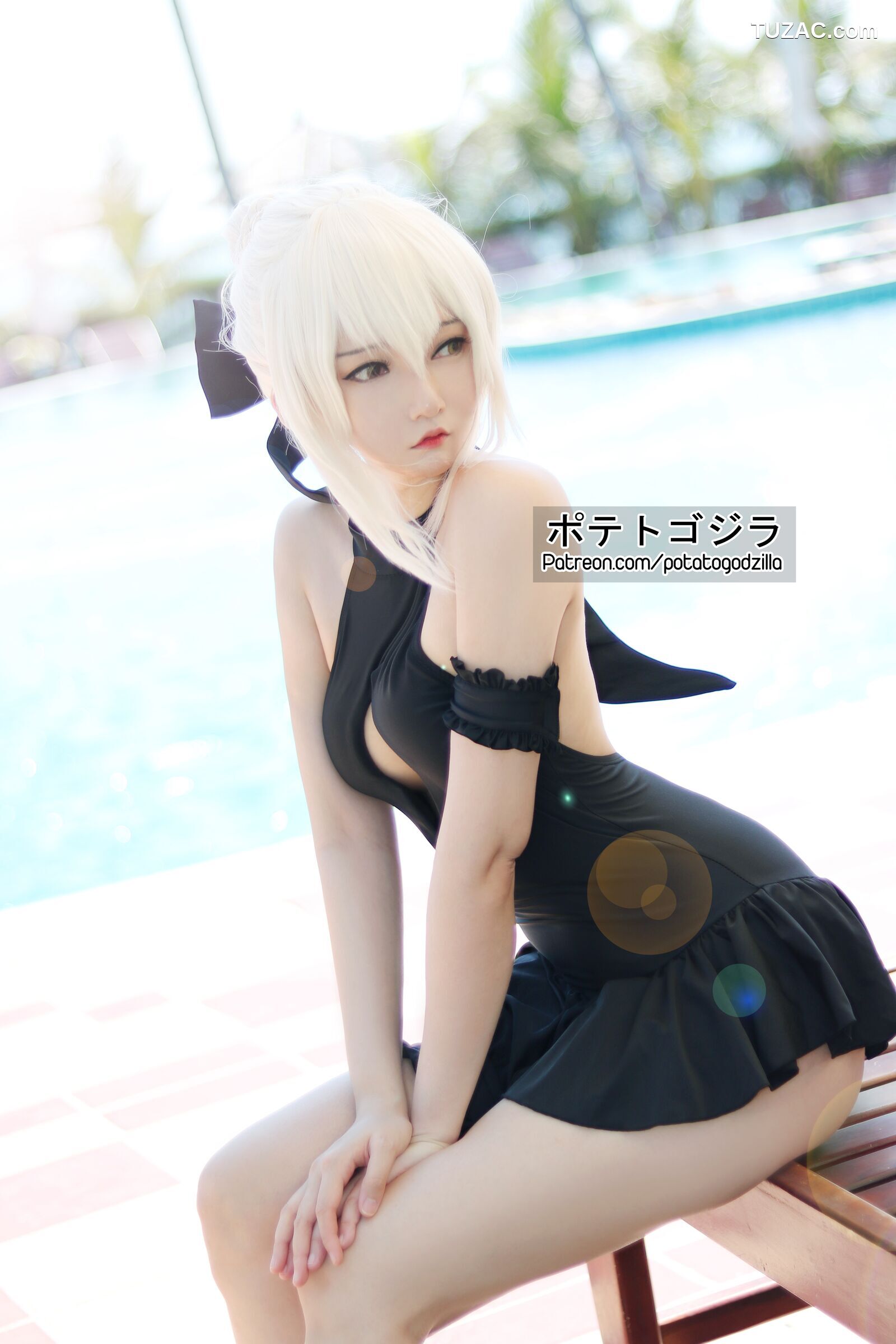 Potato-Godzilla-Saber-Alter-Swimsuit