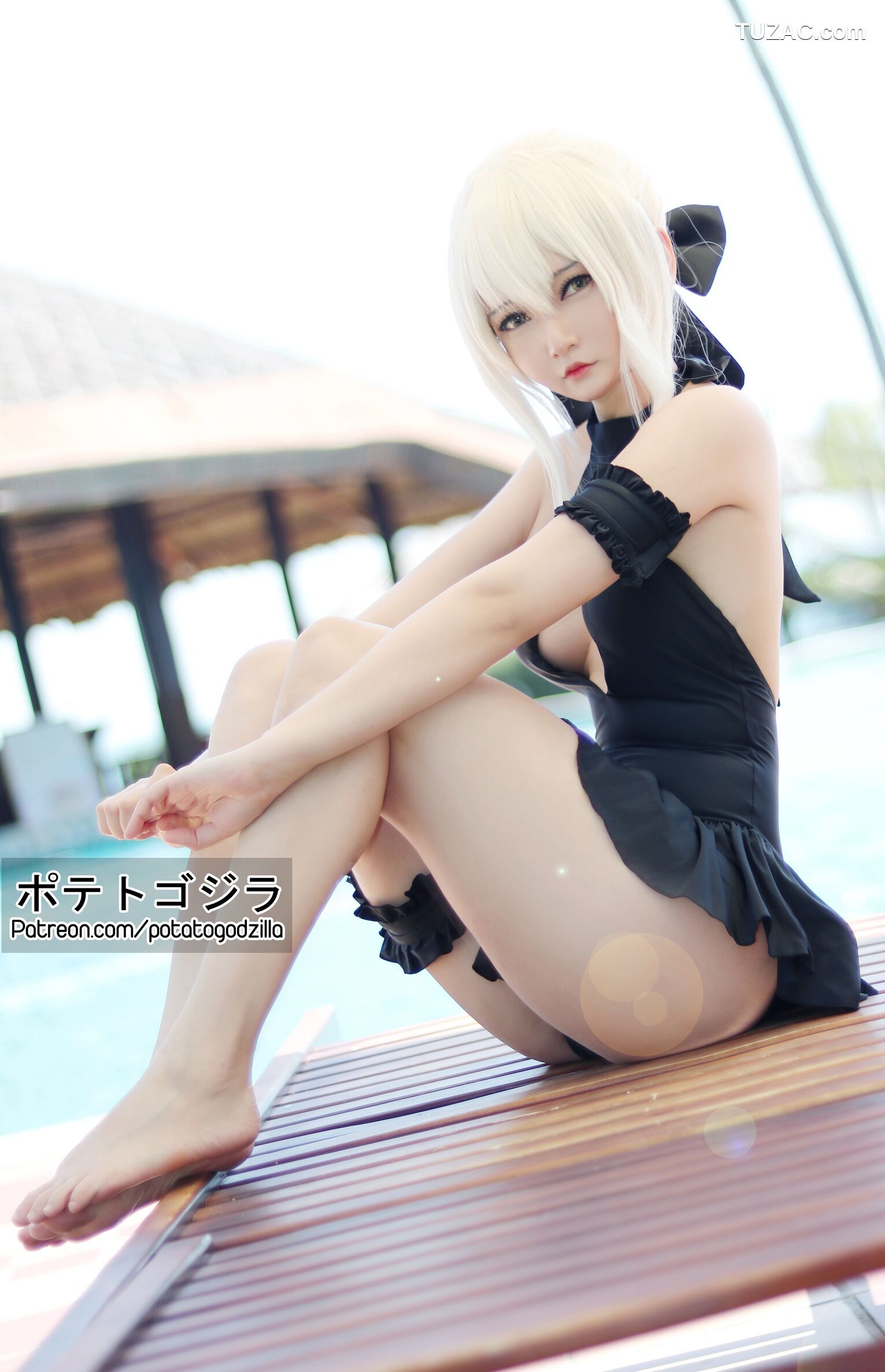 Potato-Godzilla-Saber-Alter-Swimsuit