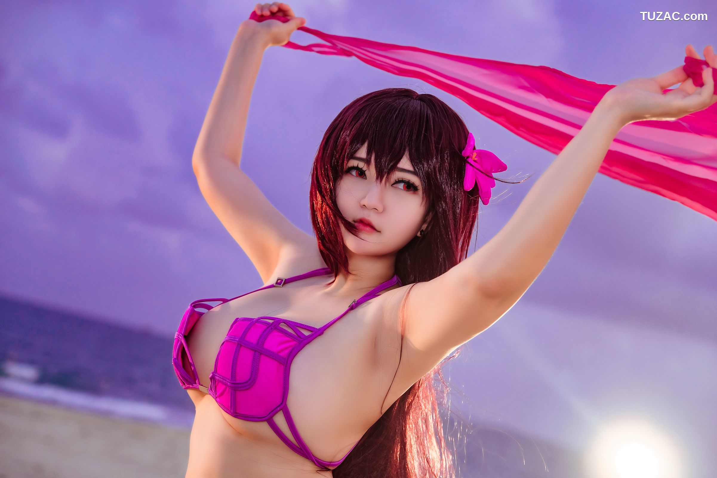 Potato-Godzilla-Scathach-Swimsuit