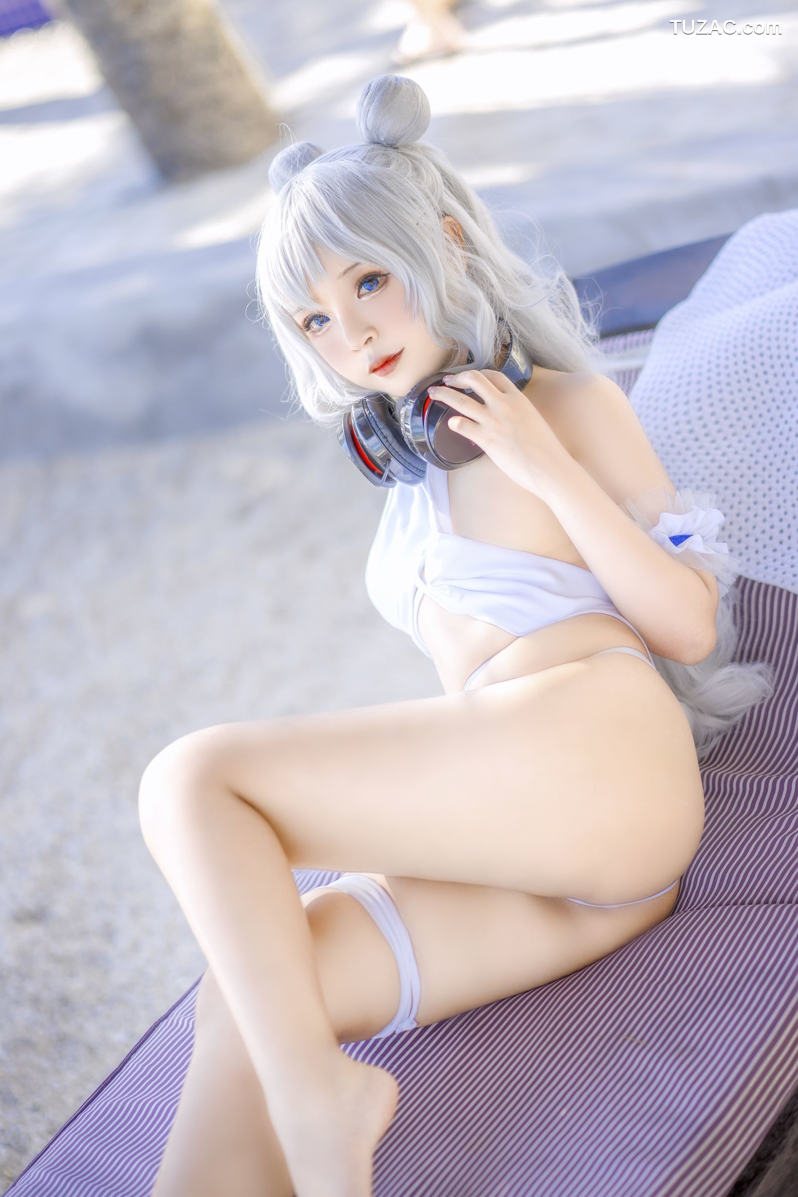 Sayo-Momo-《碧蓝航线》-恶毒-比基尼-Le-Malin-bikini