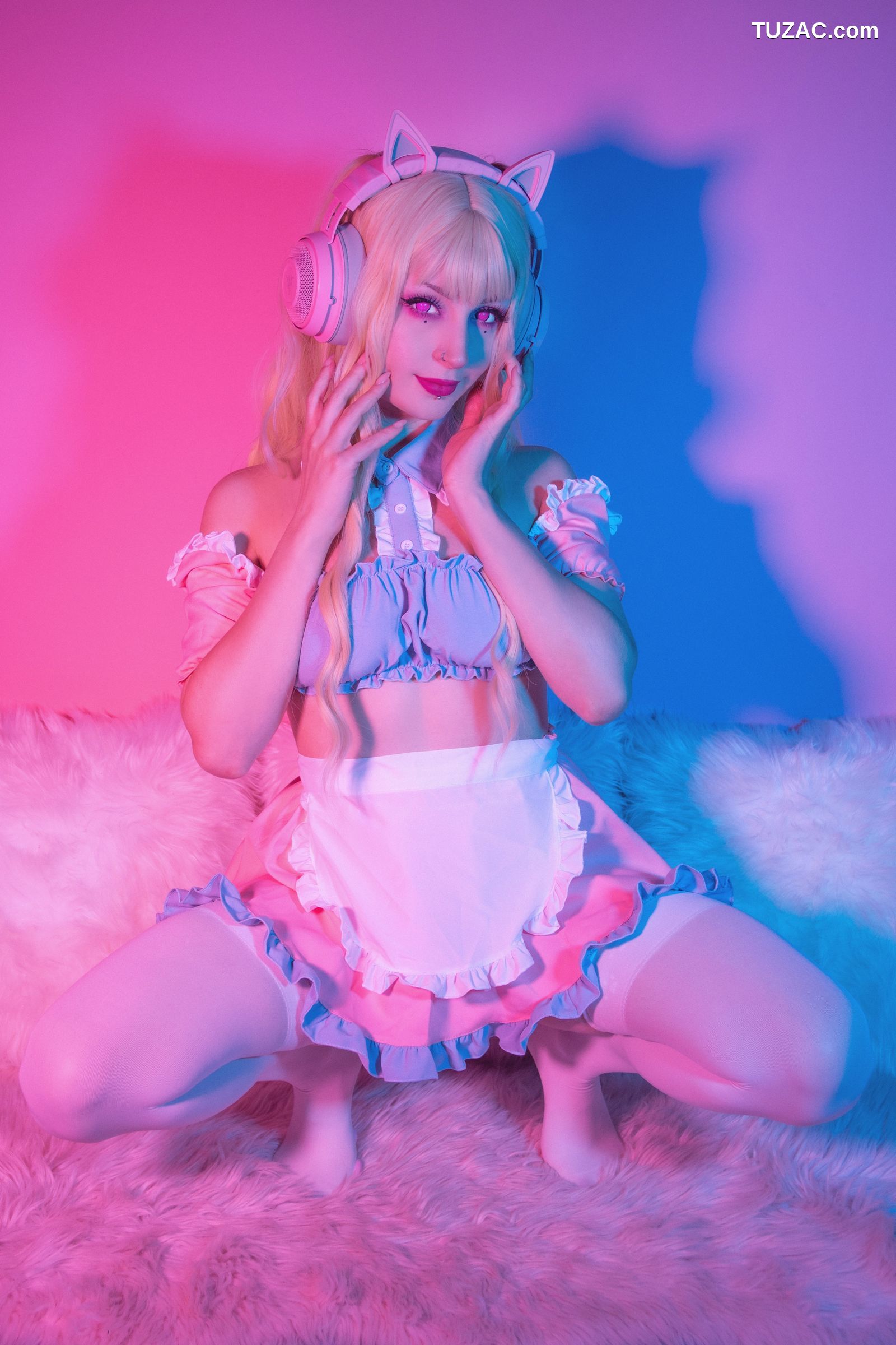 Shirokitsune-粉红女仆-Pink-Maid