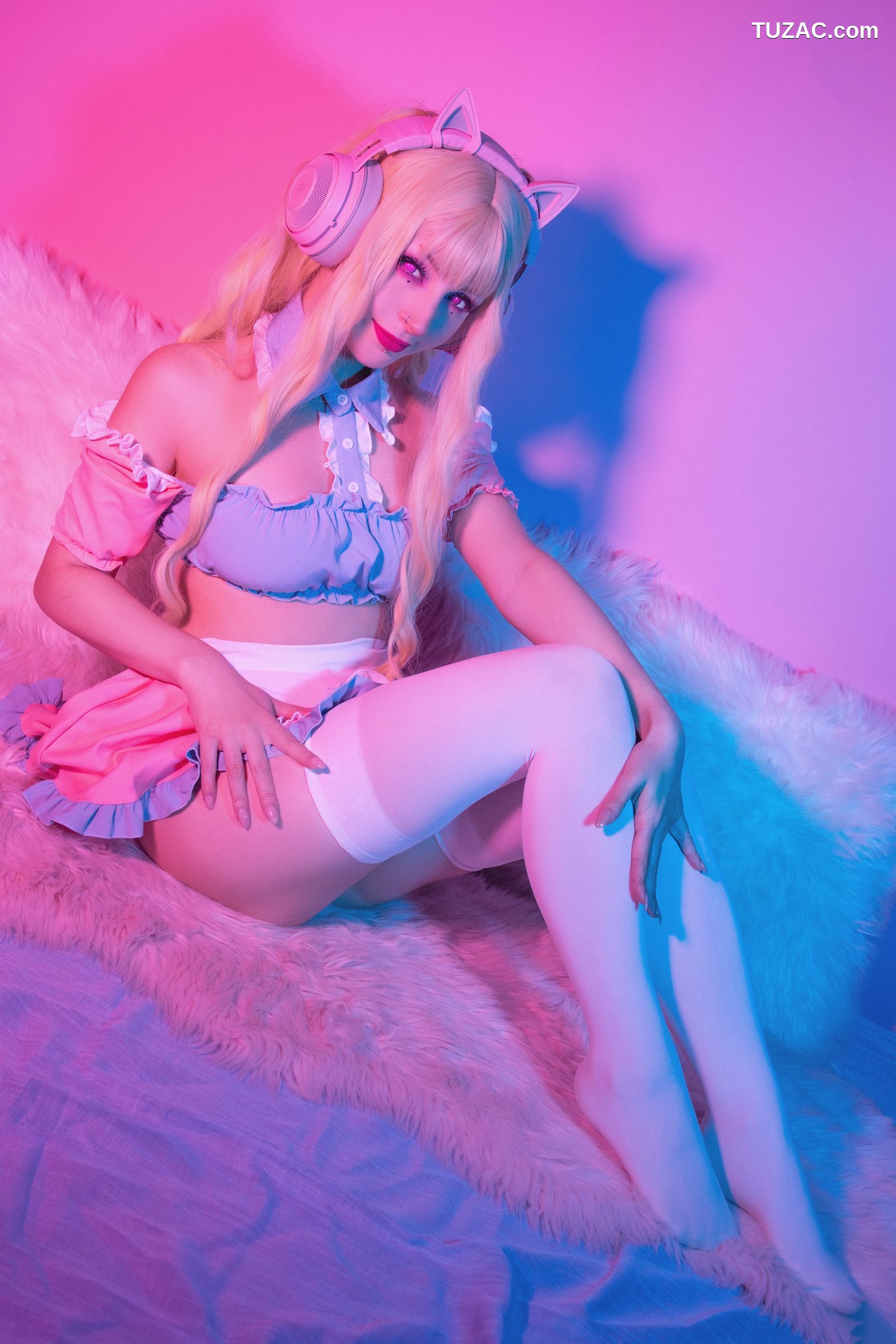 Shirokitsune-粉红女仆-Pink-Maid