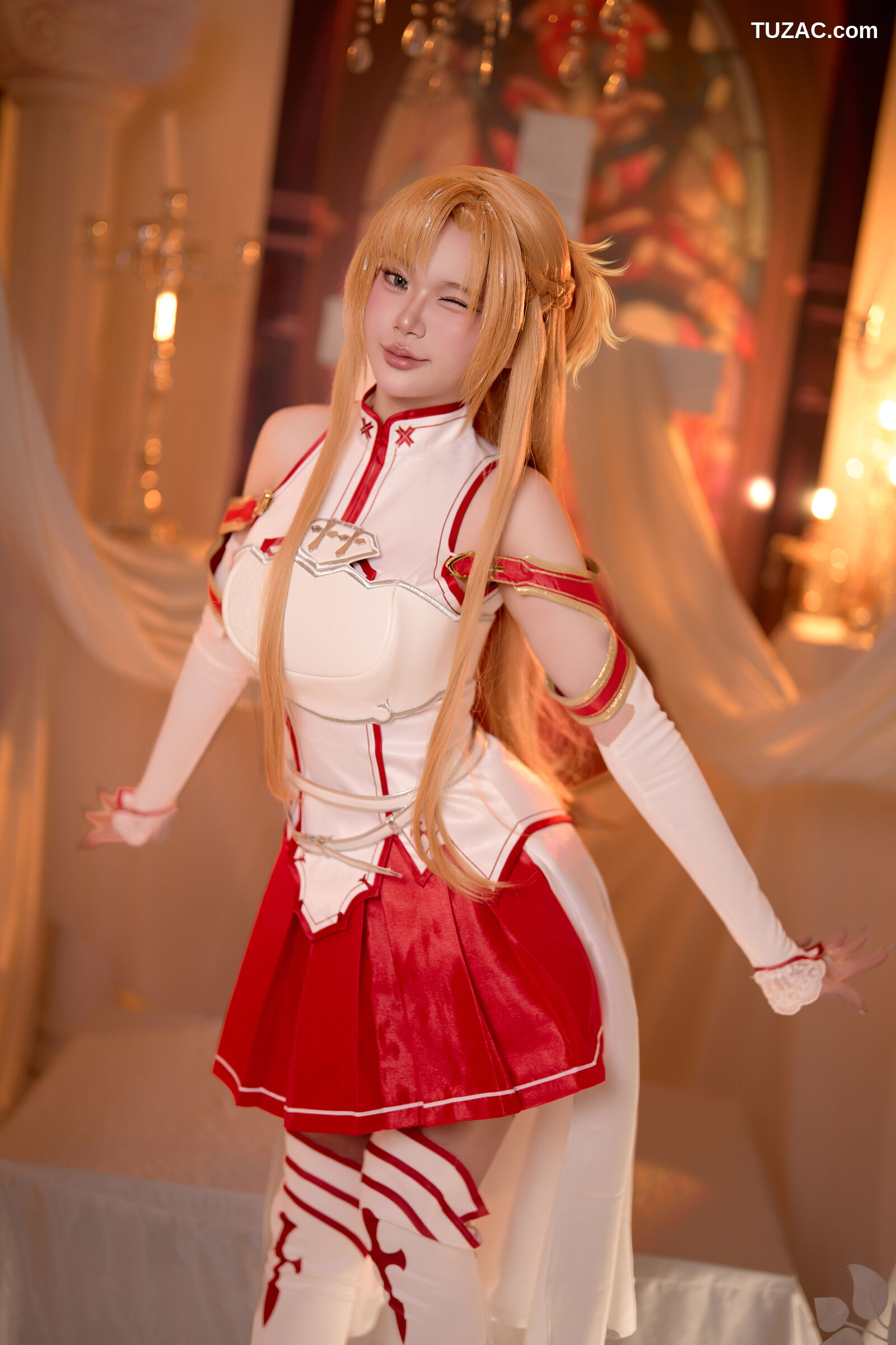 ZinieQ-刀剑神域-亚丝娜-Asuna-Yuuki-with-videos