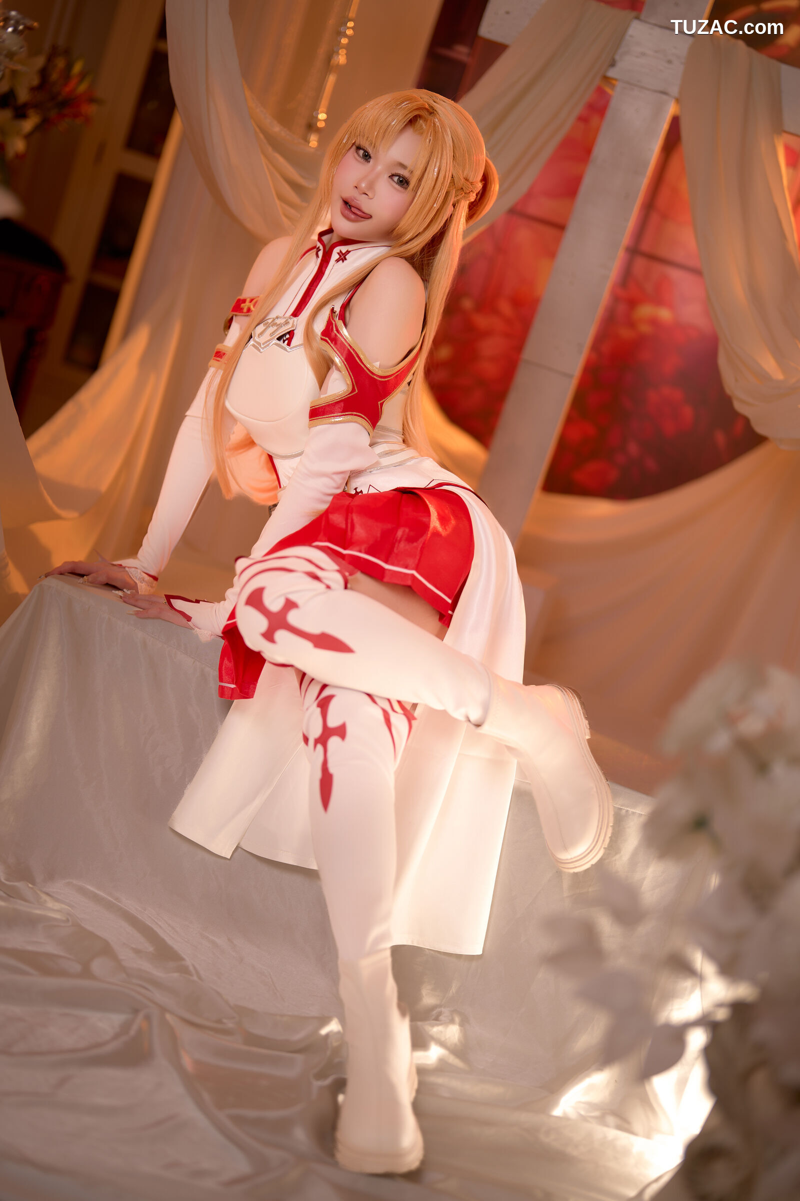 ZinieQ-刀剑神域-亚丝娜-Asuna-Yuuki-with-videos